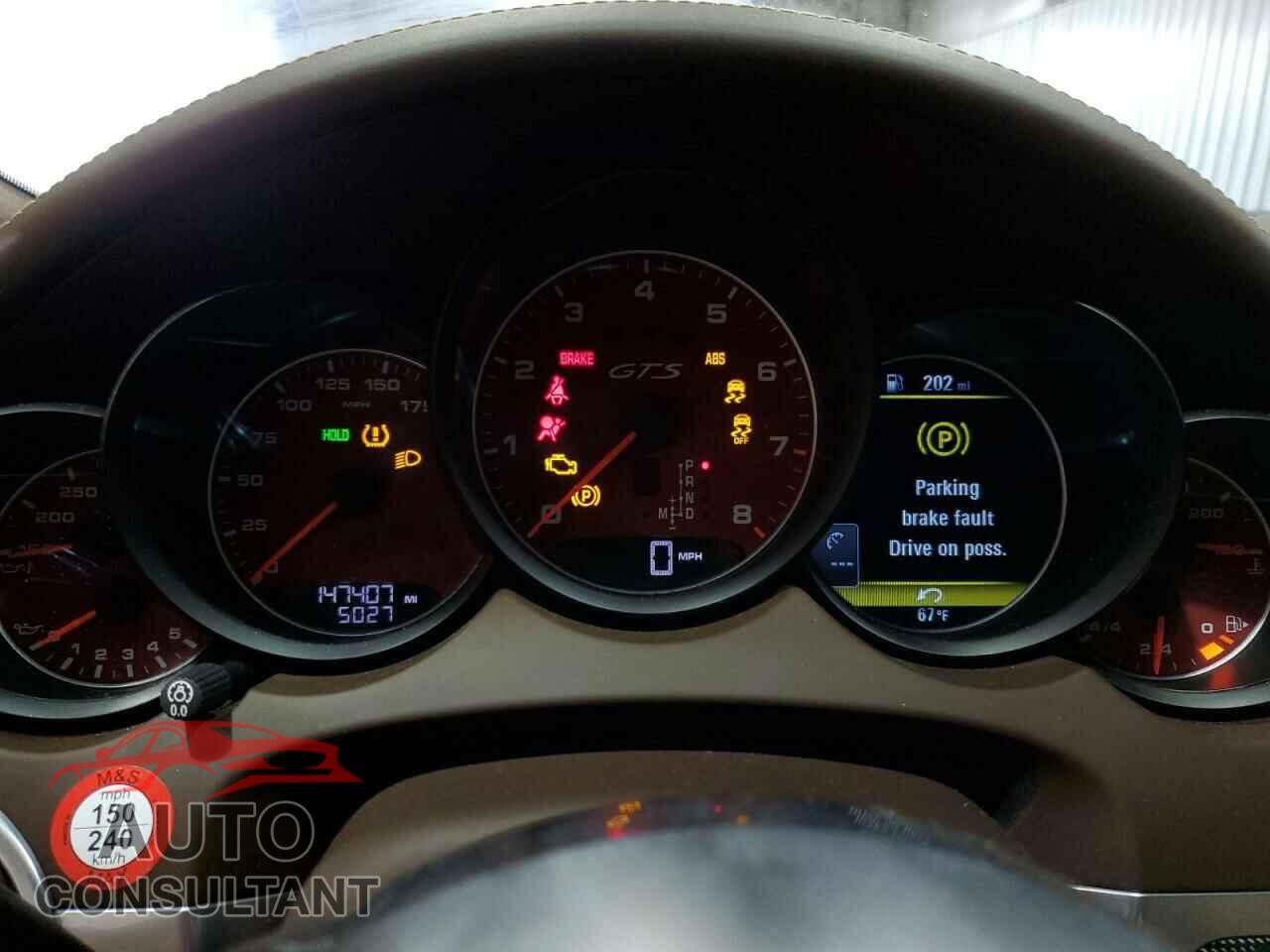 PORSCHE CAYENNE 2016 - WP1AD2A29GLA71810
