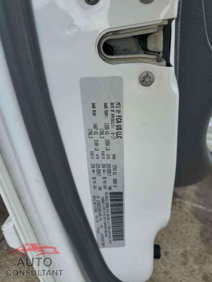 DODGE CARAVAN 2017 - 2C4RDGEG5HR814978