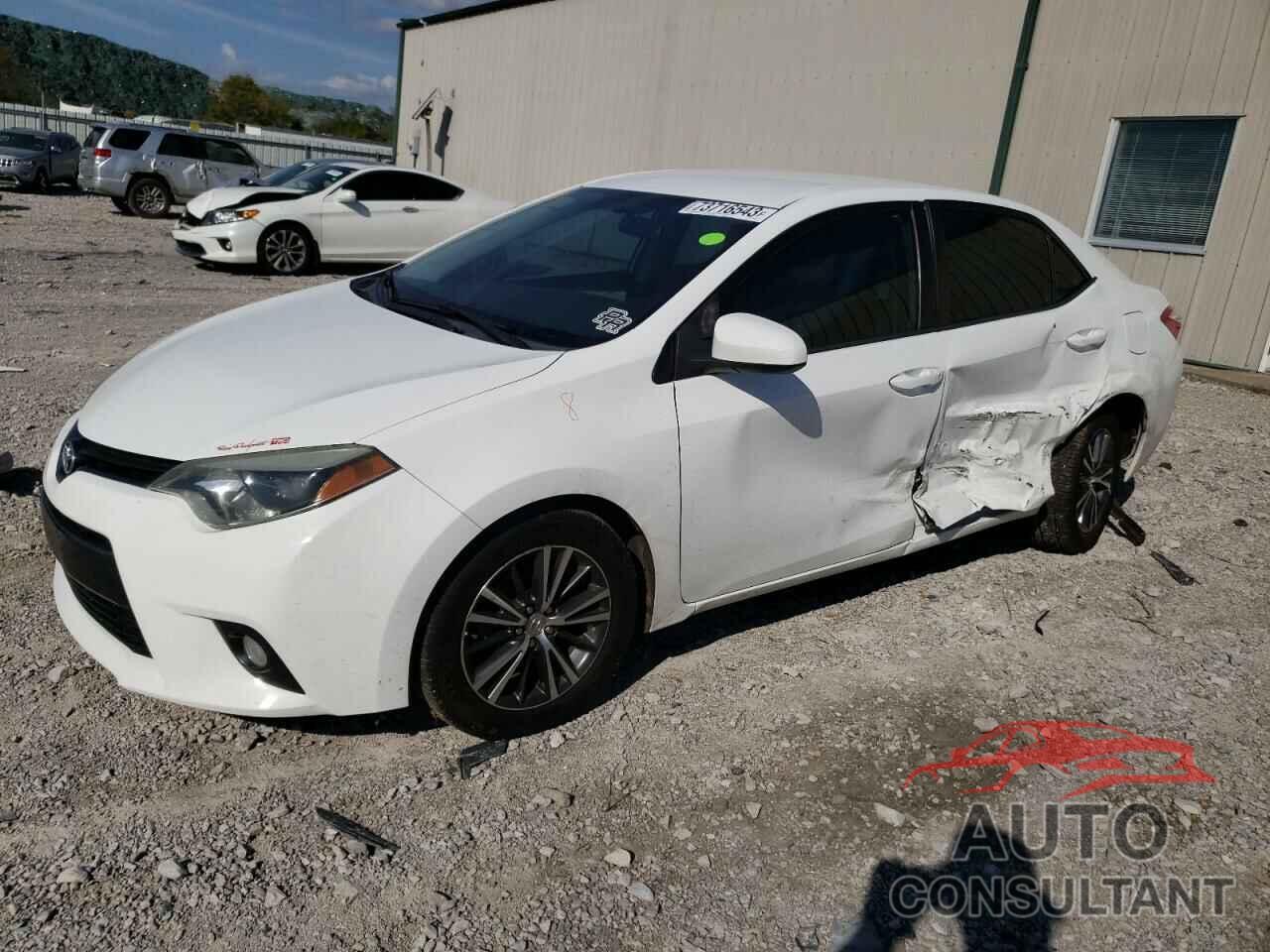 TOYOTA COROLLA 2016 - 2T1BURHE3GC560290