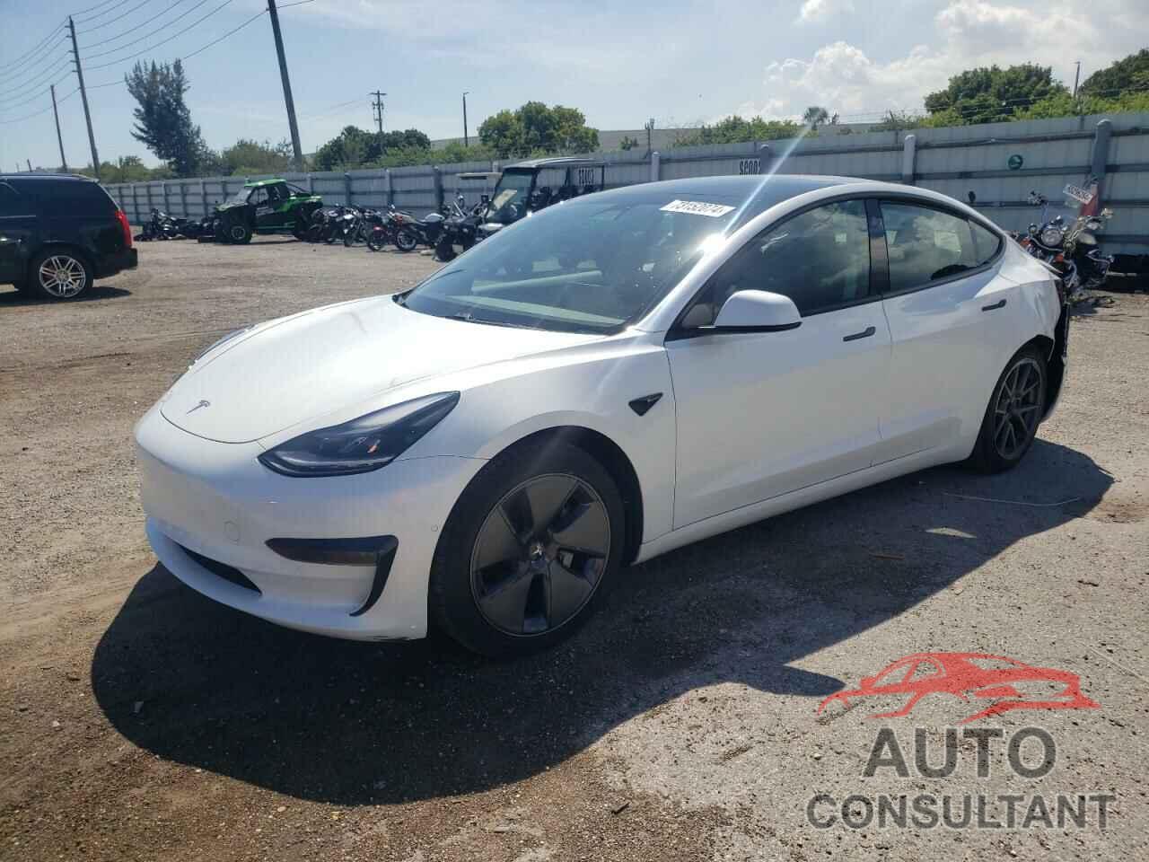 TESLA MODEL 3 2021 - 5YJ3E1EA7MF052691