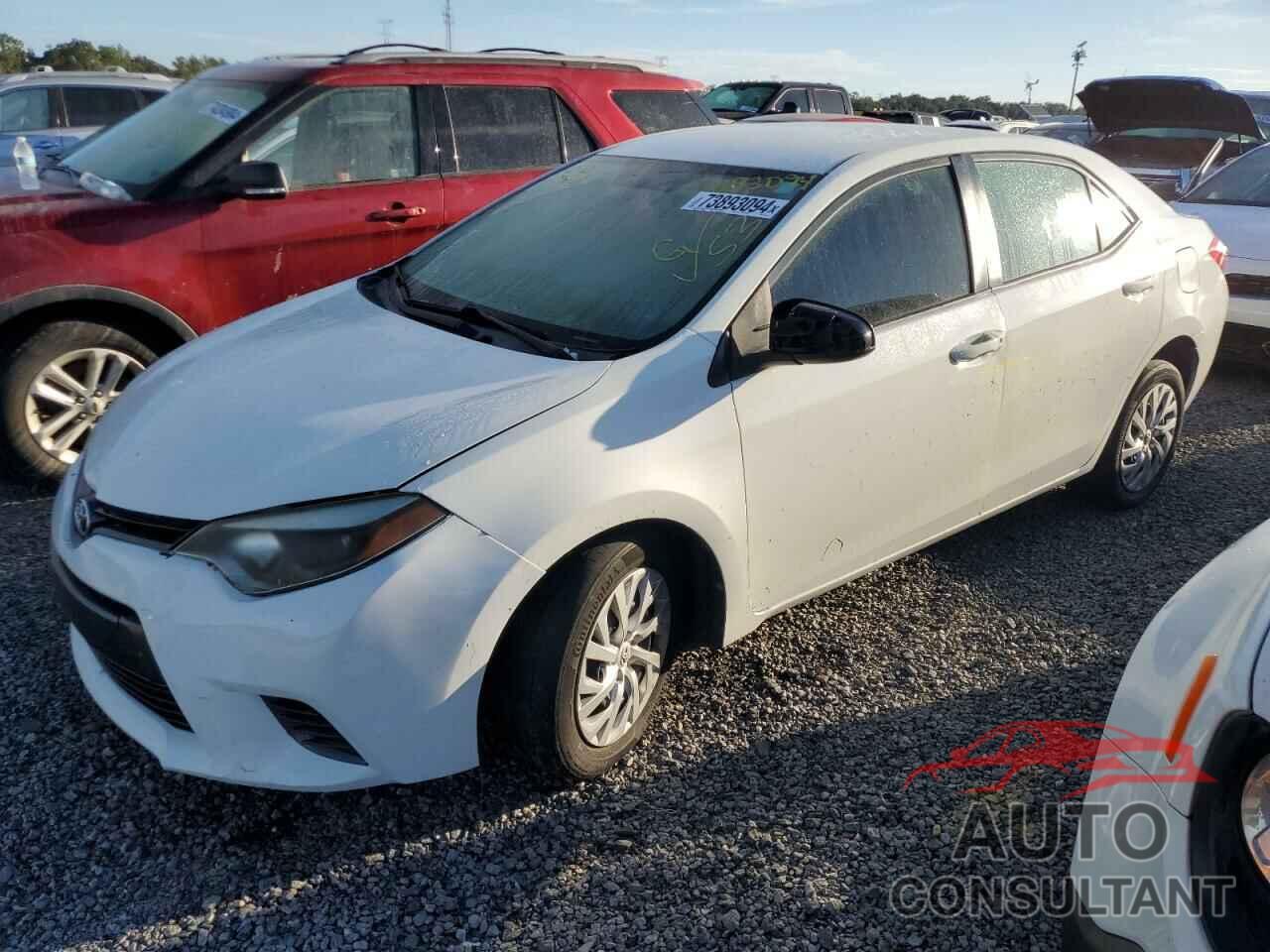 TOYOTA COROLLA 2016 - 2T1BURHE9GC517931
