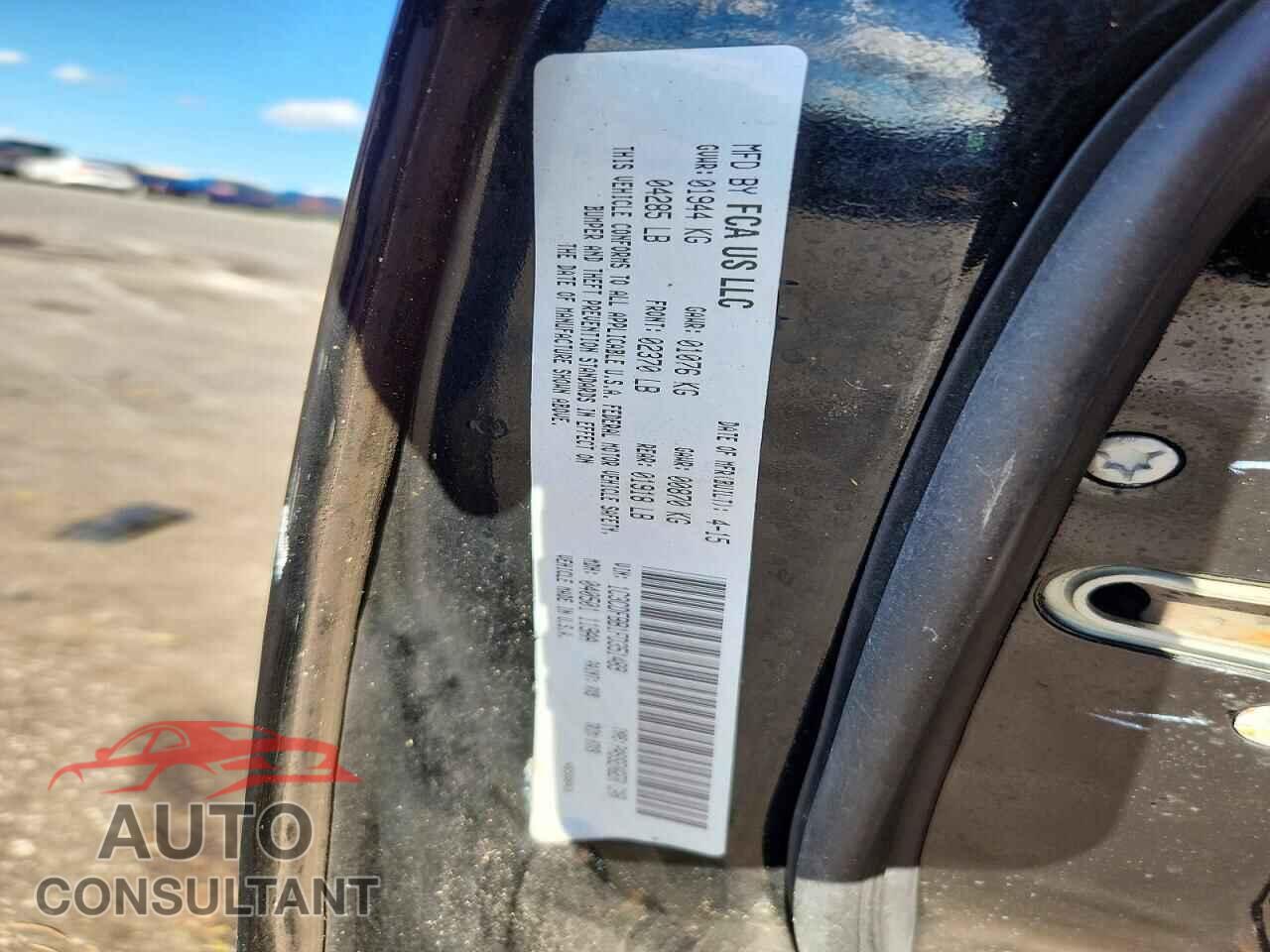 DODGE DART 2015 - 1C3CDFBB1FD351489