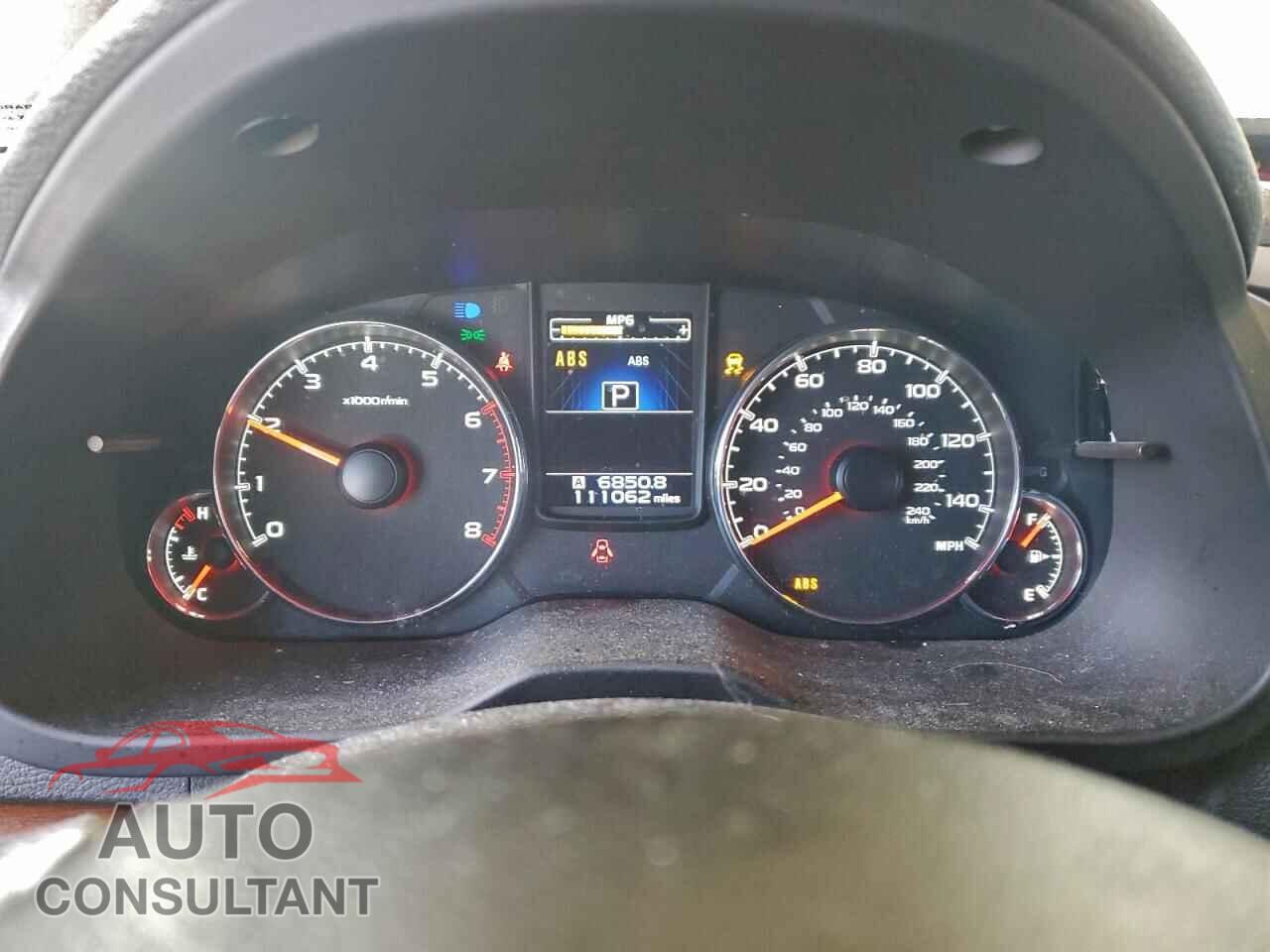 SUBARU OUTBACK 2014 - 4S4BRBLCXE3313039