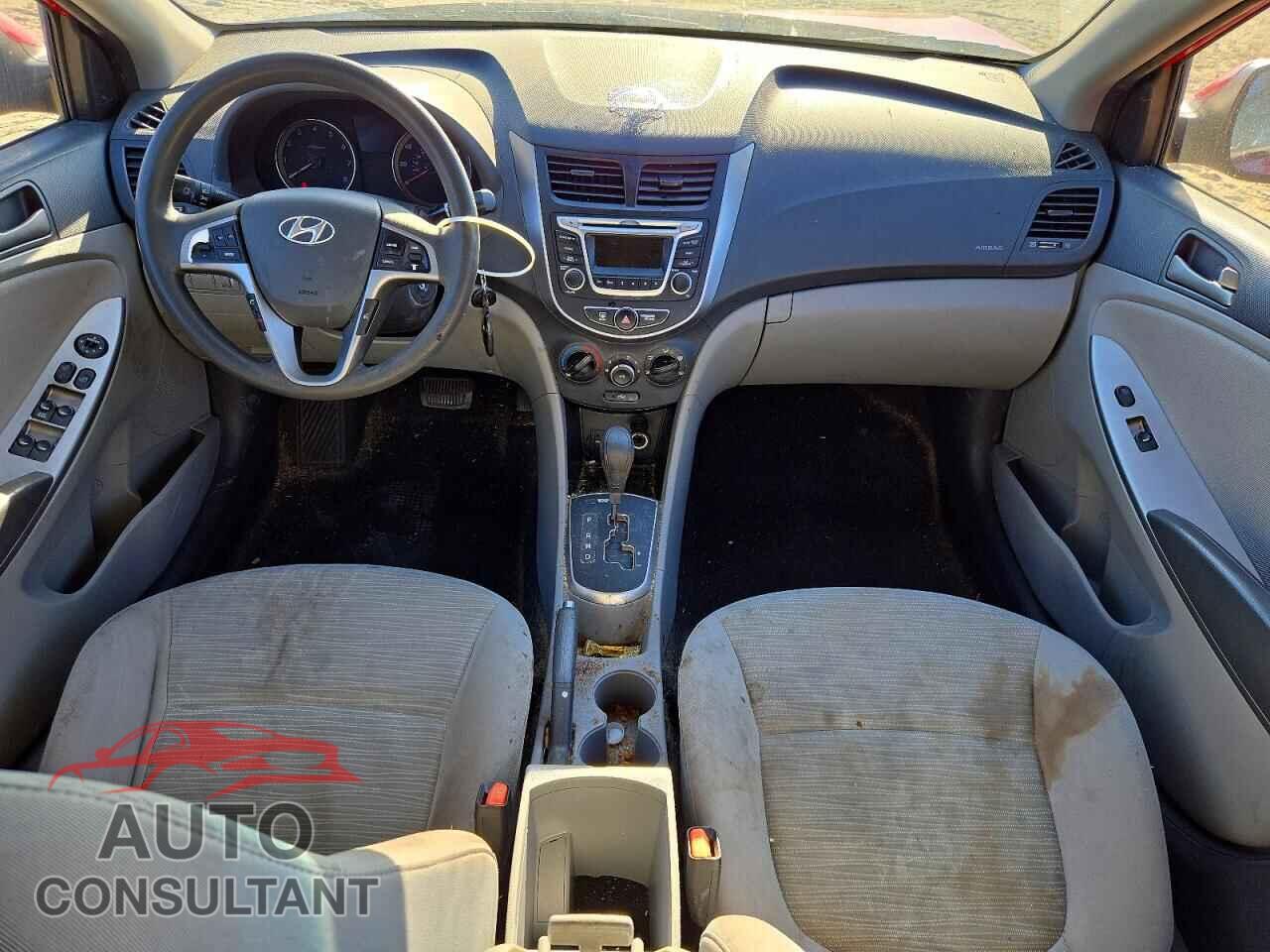 HYUNDAI ACCENT 2016 - KMHCT4AEXGU989817