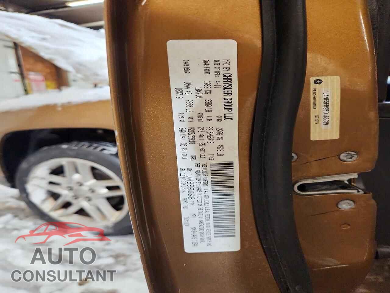JEEP COMPASS 2011 - 1J4NF5FB9BD165089