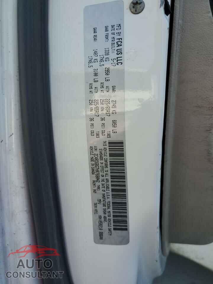 DODGE CARAVAN 2017 - 2C4RDGBG7HR768042