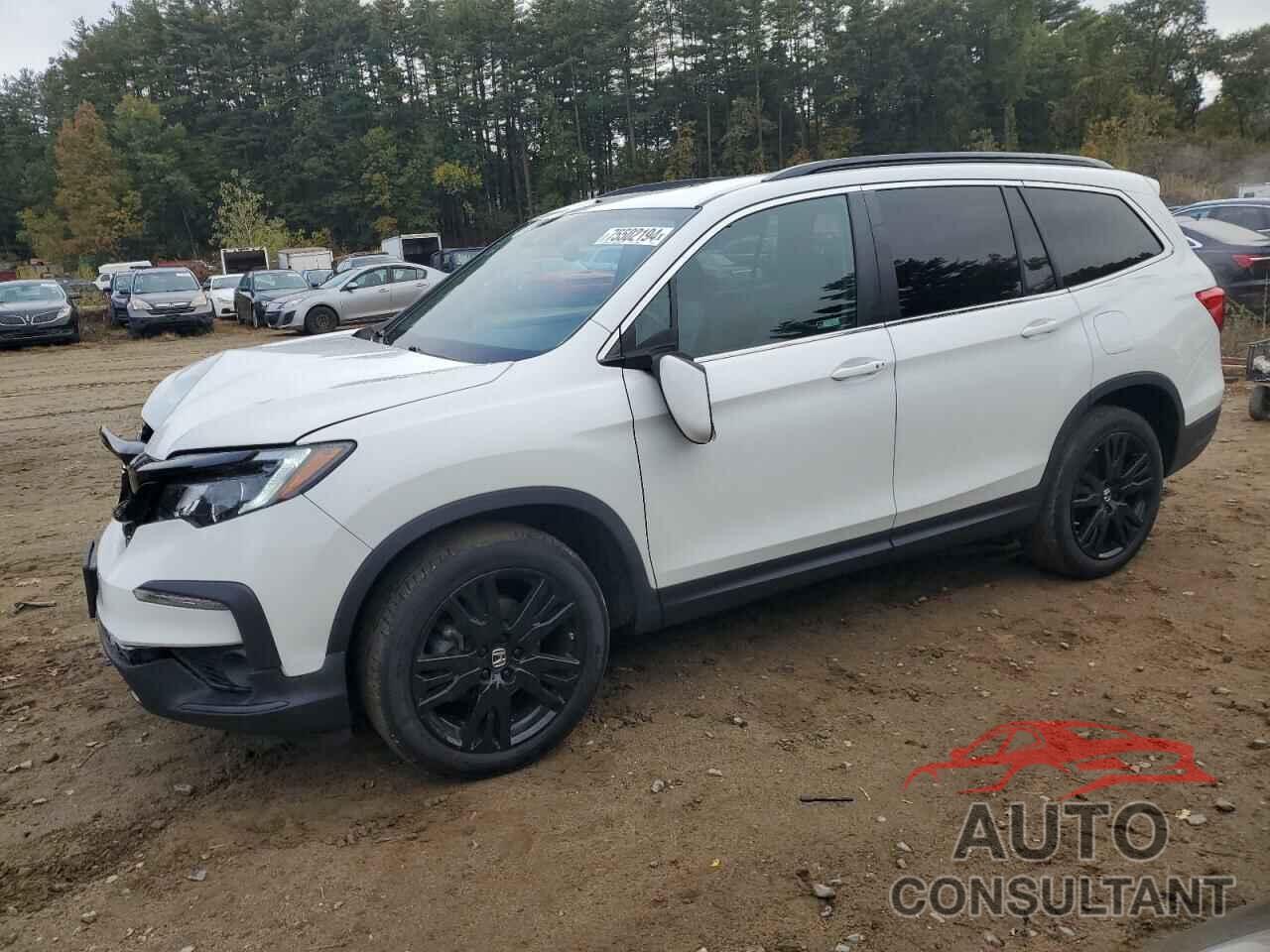 HONDA PILOT 2021 - 5FNYF6H22MB093055