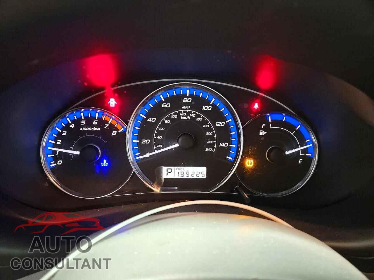 SUBARU FORESTER 2012 - JF2SHBDC2CH412249