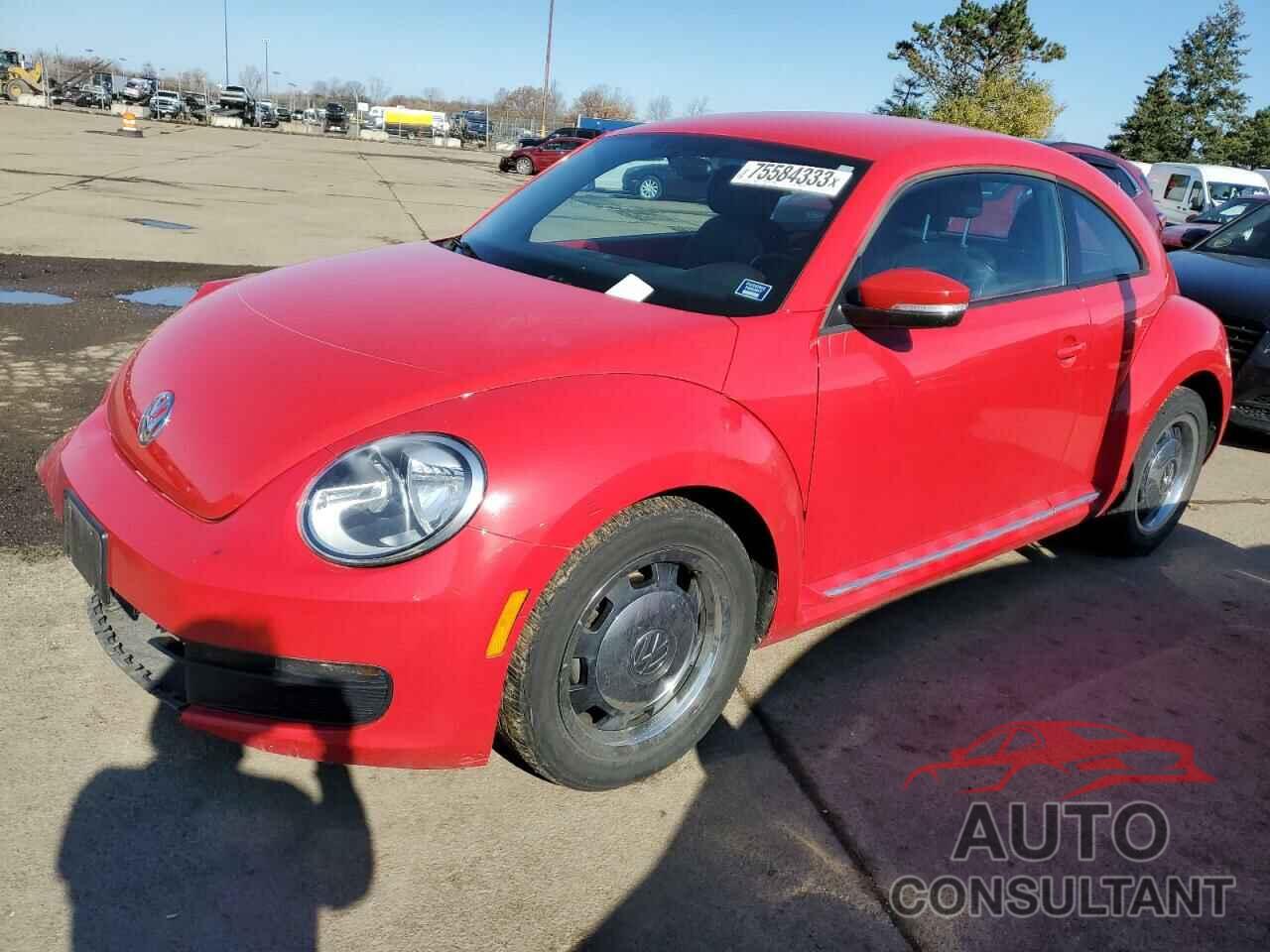 VOLKSWAGEN BEETLE 2012 - 3VWHX7AT1CM639762