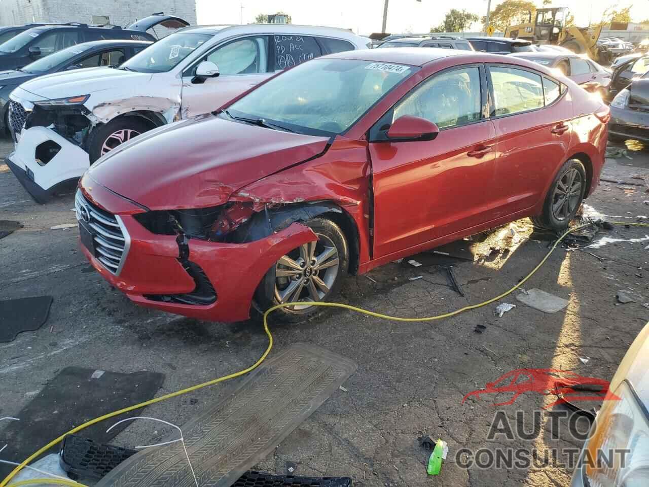 HYUNDAI ELANTRA 2018 - 5NPD84LF2JH333788