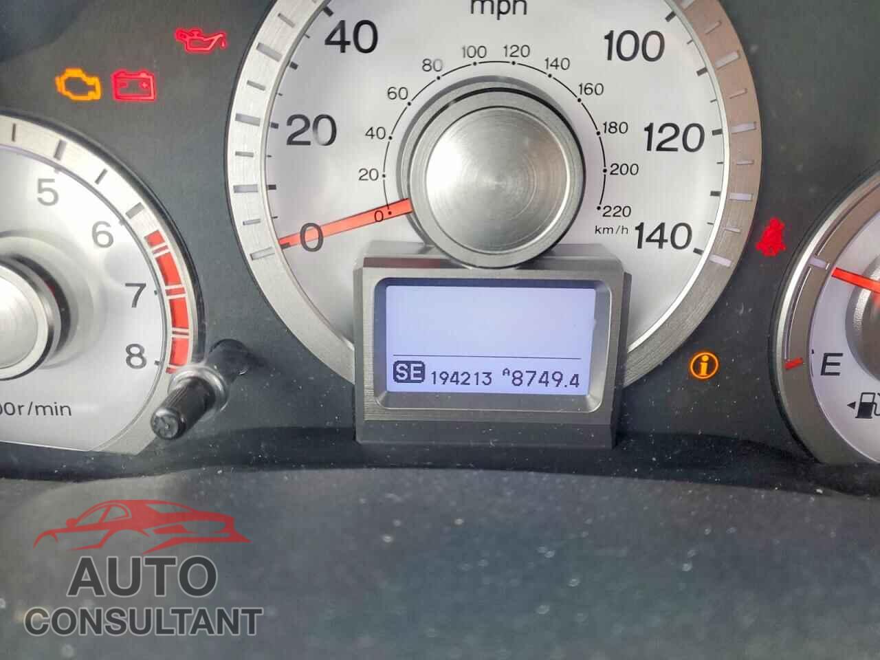 HONDA PILOT 2011 - 5FNYF4H96BB091436