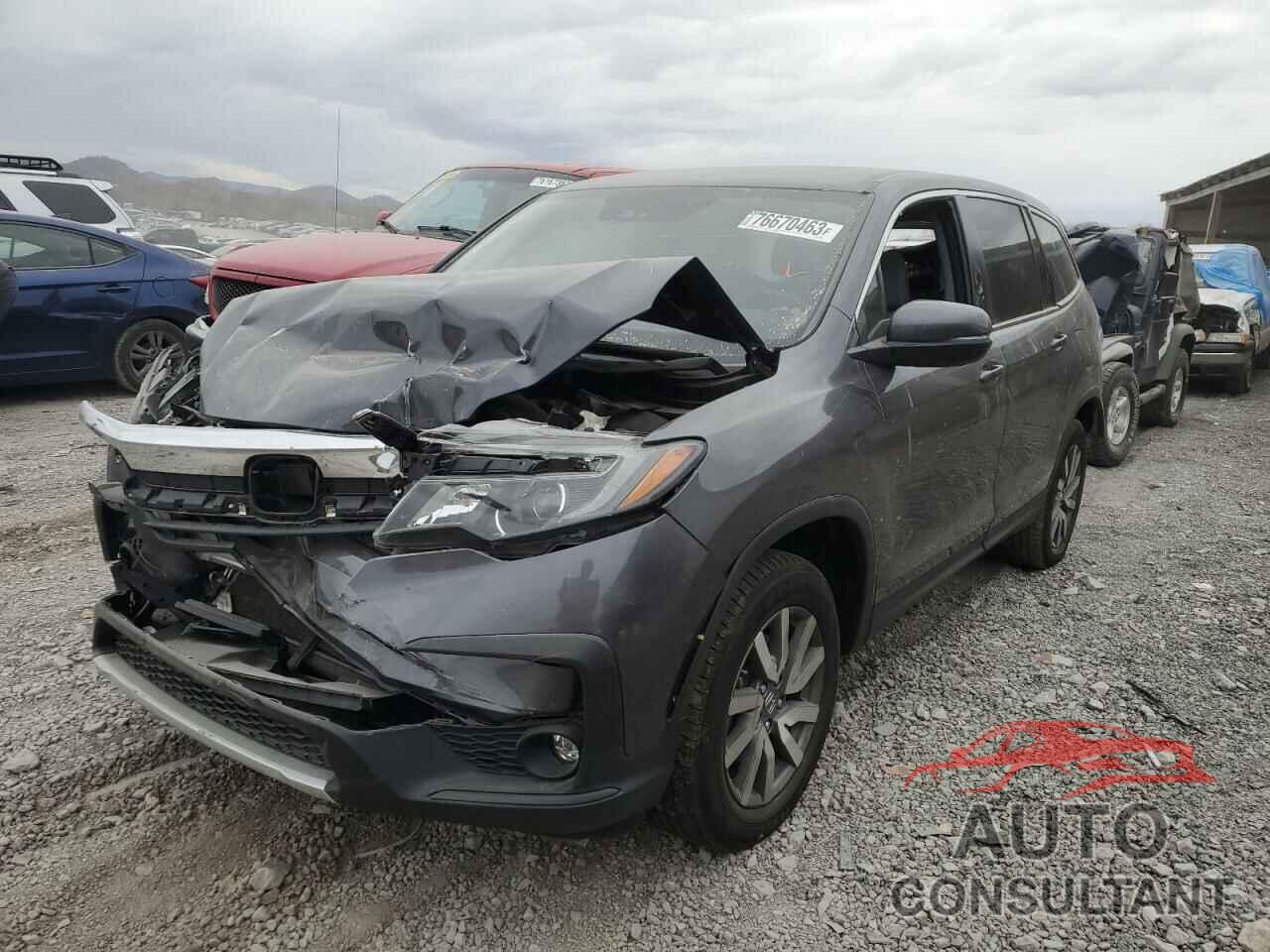 HONDA PILOT 2019 - 5FNYF6H55KB079545