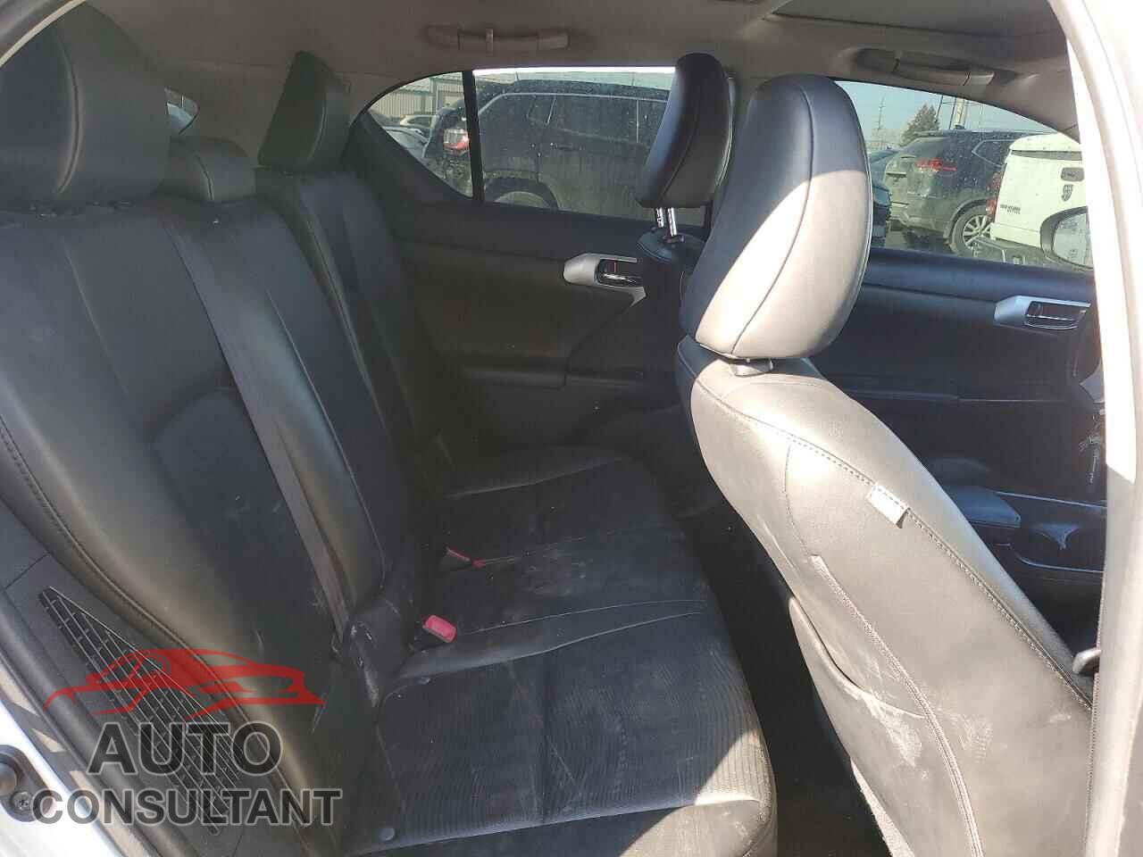LEXUS CT 200 2012 - JTHKD5BH8C2103221