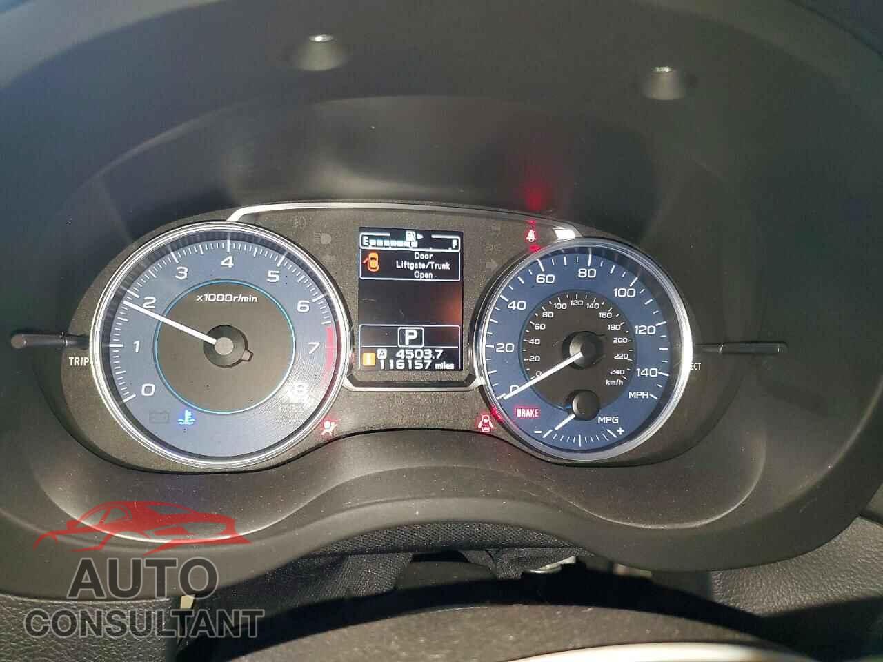 SUBARU CROSSTREK 2016 - JF2GPAKC4G8286830
