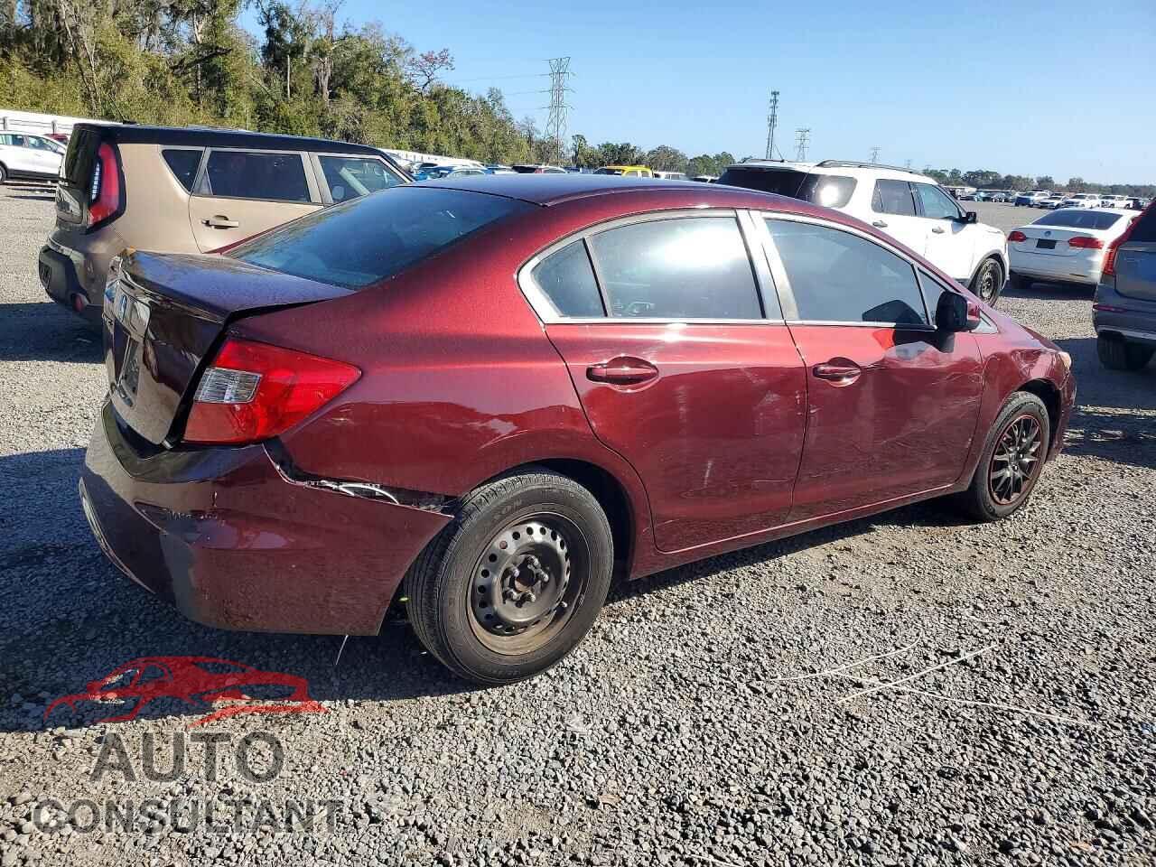 HONDA CIVIC 2012 - 2HGFB2F54CH507780