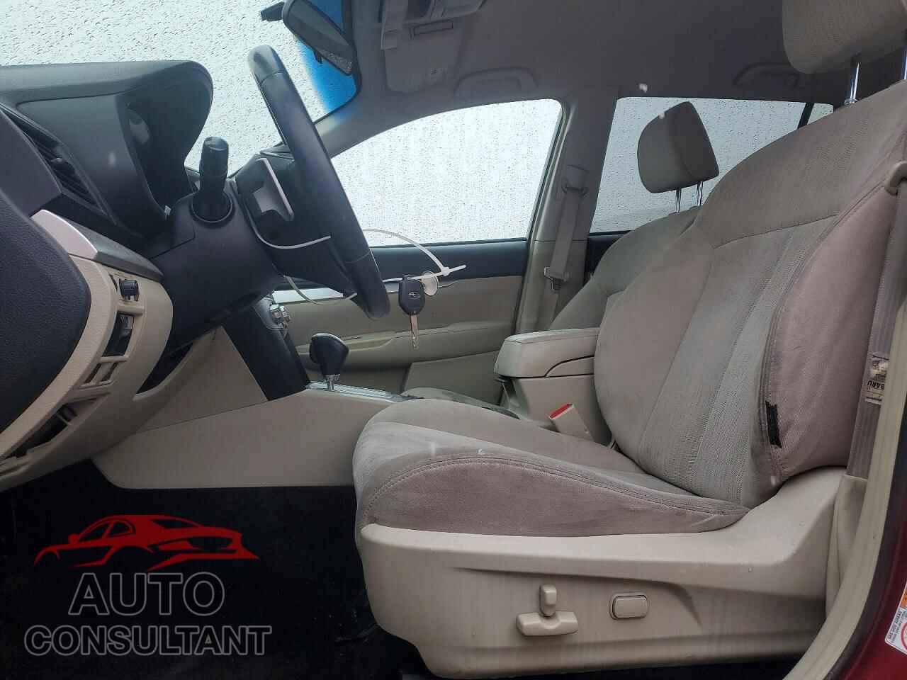 SUBARU OUTBACK 2013 - 4S4BRBCC5D3230343