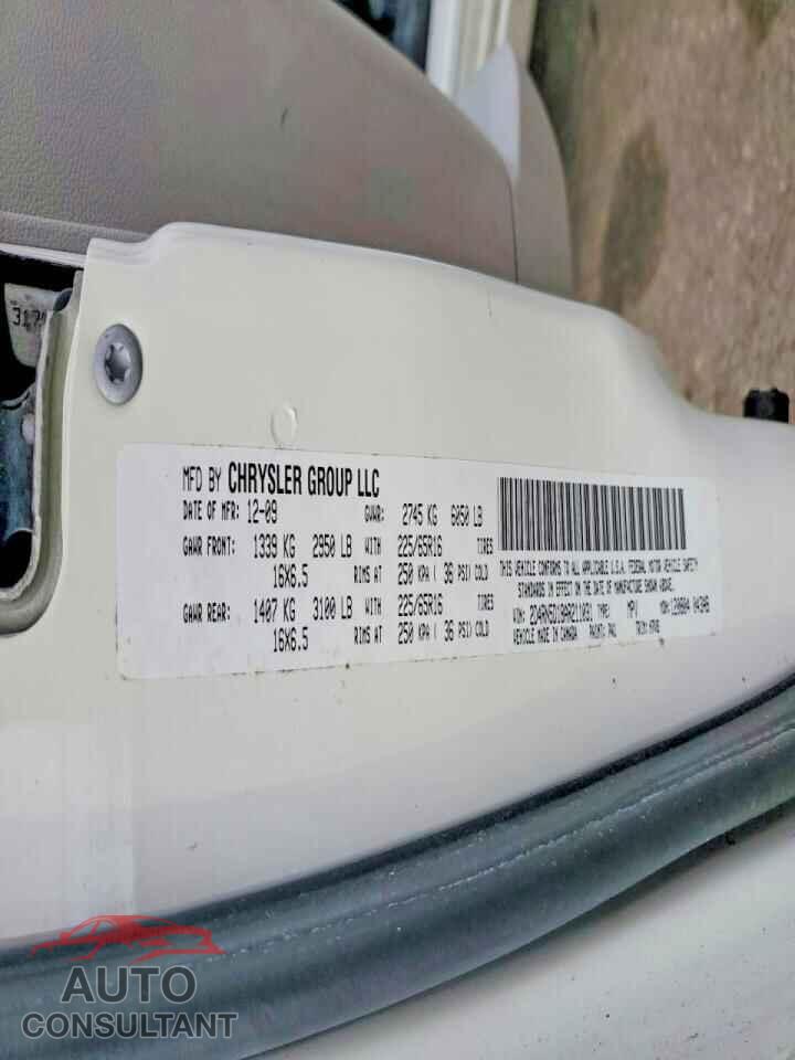 DODGE CARAVAN 2010 - 2D4RN5D18AR211031