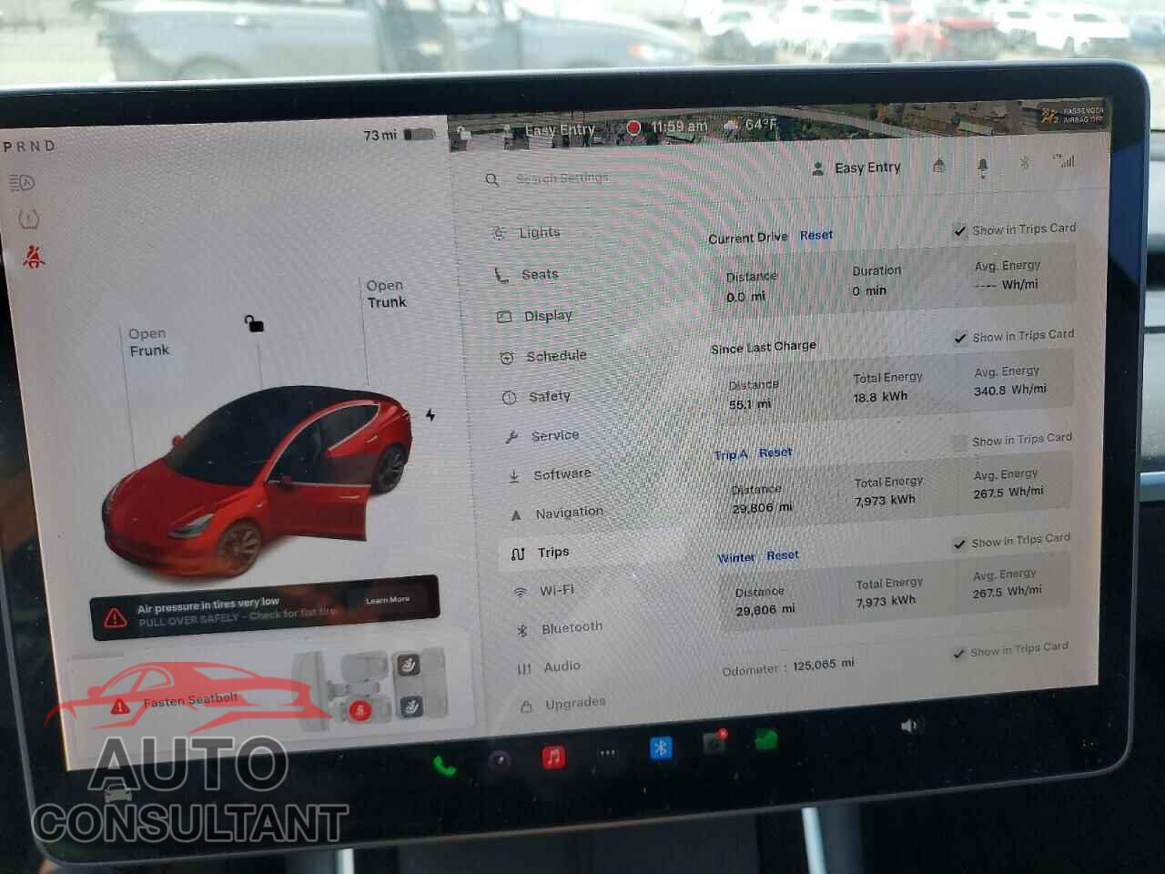 TESLA MODEL 3 2019 - 5YJ3E1EB7KF530064