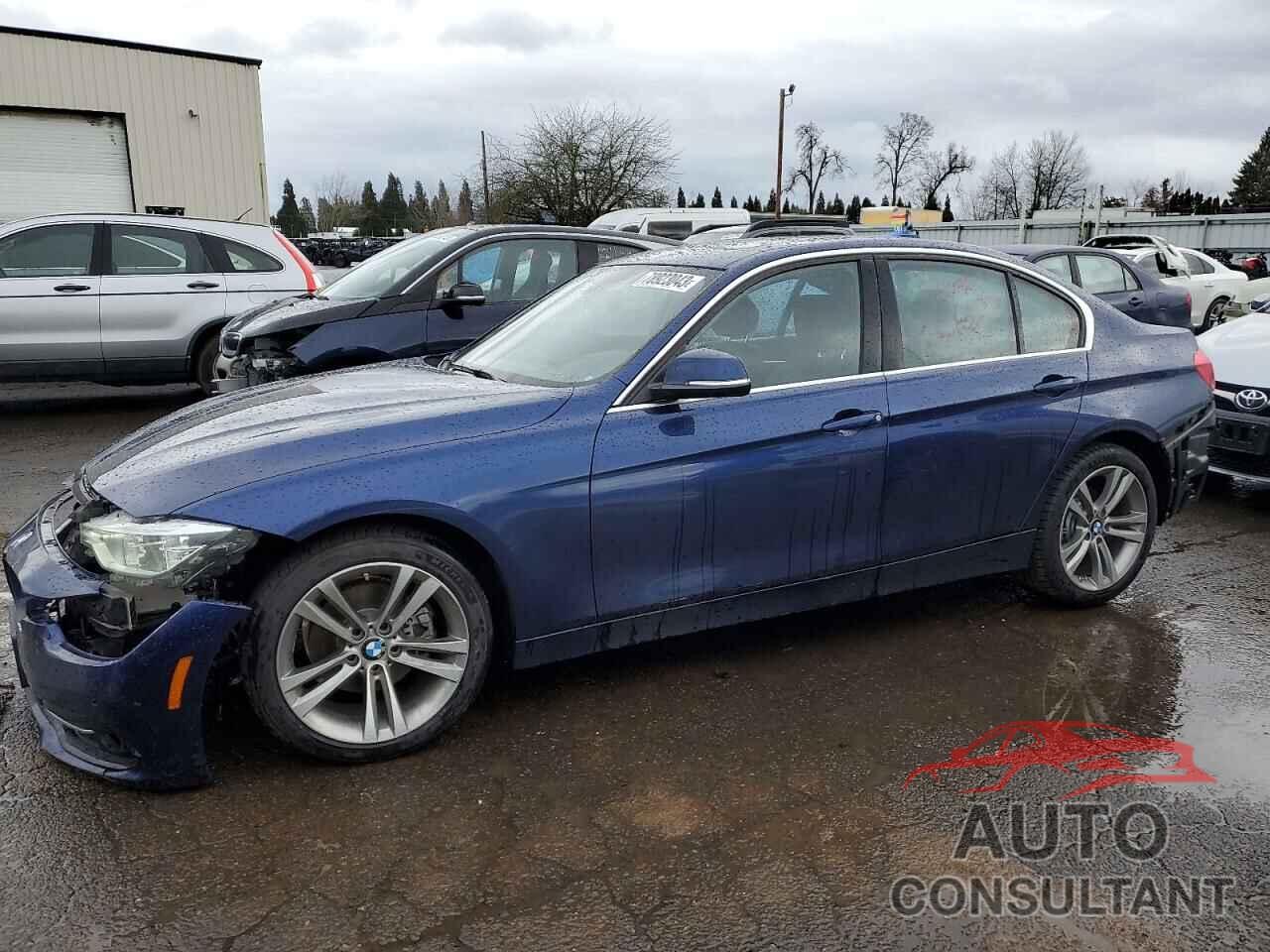 BMW 3 SERIES 2017 - WBA8B9G39HNU55653