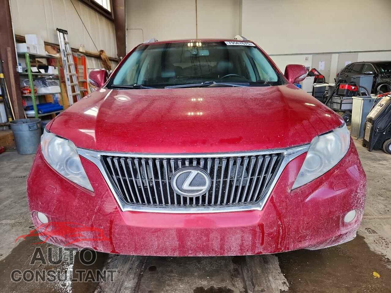 LEXUS RX350 2012 - 2T2BK1BA7CC124111