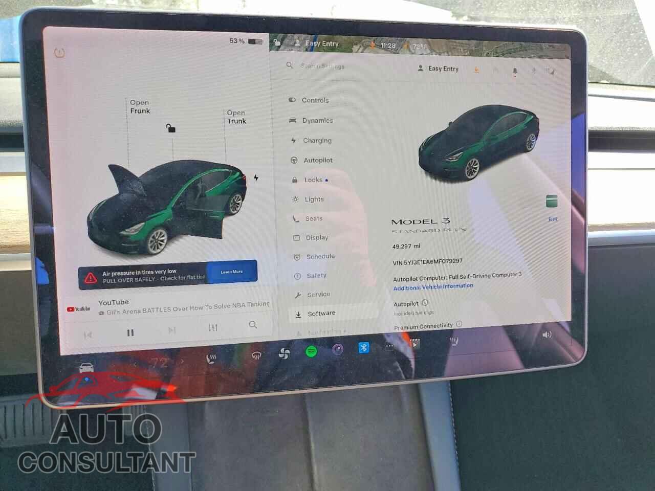 TESLA MODEL 3 2021 - 5YJ3E1EA6MF079297