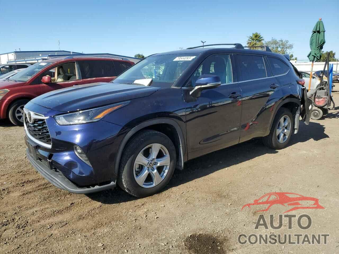 TOYOTA HIGHLANDER 2021 - 5TDZZRAH1MS518983