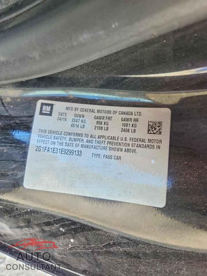 CHEVROLET CAMARO 2014 - 2G1FA1E31E9299133