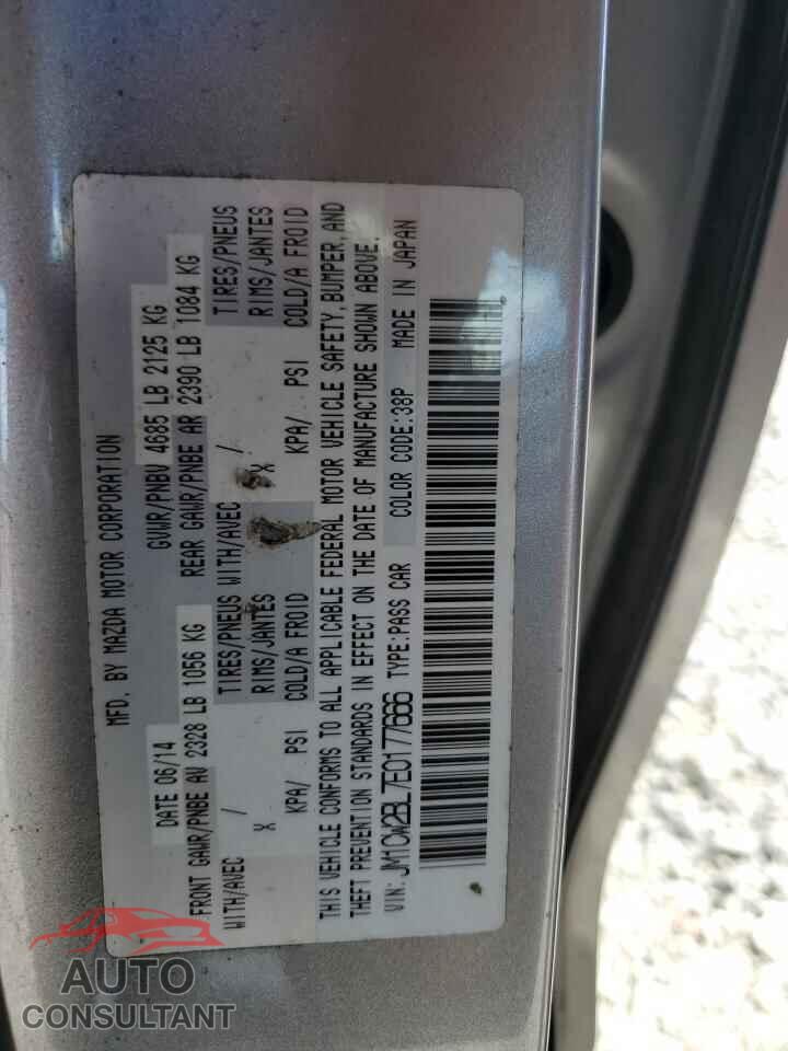 MAZDA 5 2014 - JM1CW2BL7E0177666