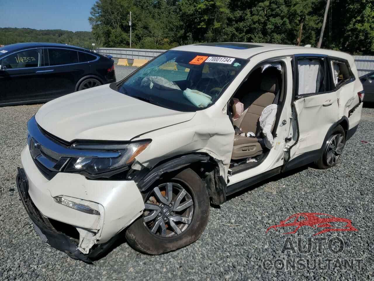 HONDA PILOT 2019 - 5FNYF5H49KB004994