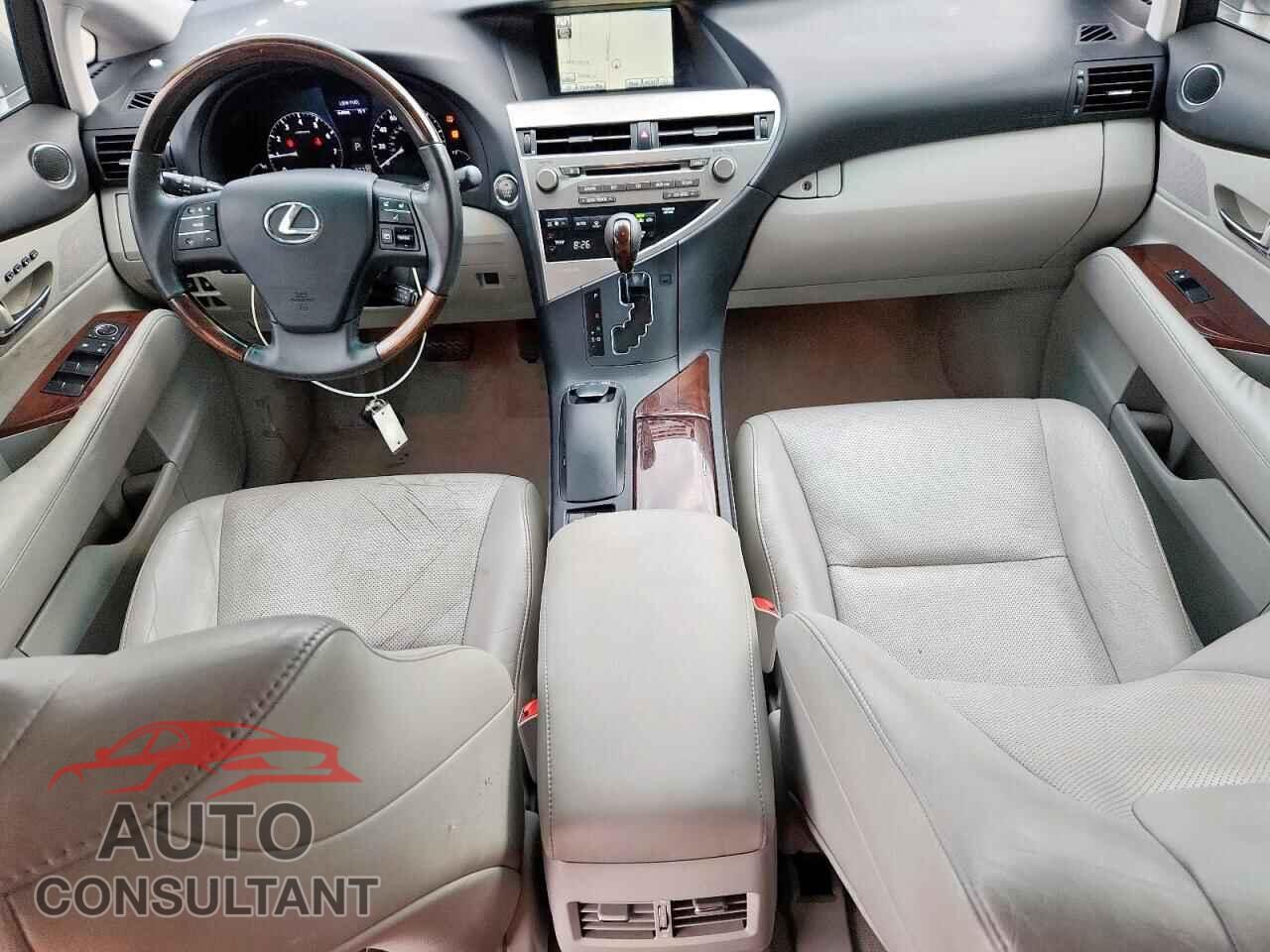 LEXUS RX350 2012 - 2T2BK1BA9CC141041