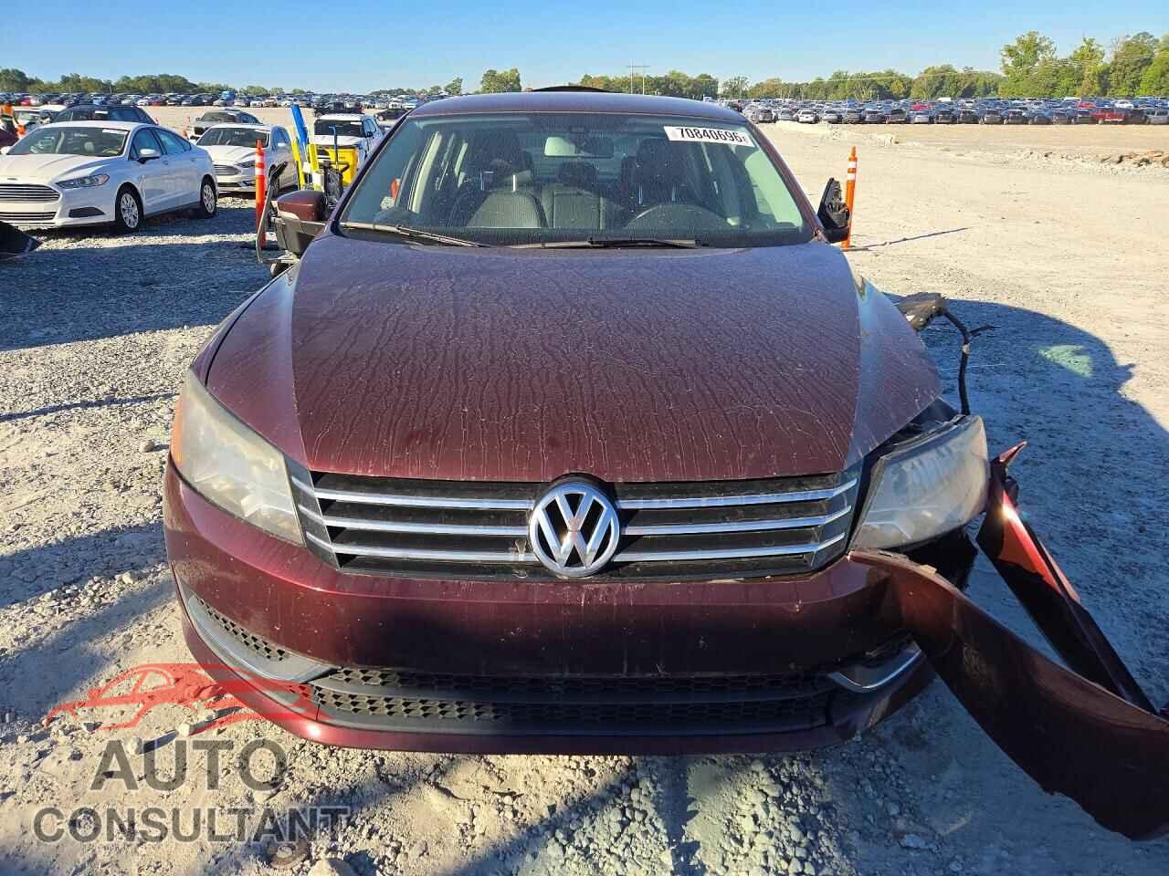 VOLKSWAGEN PASSAT 2014 - 1VWAT7A33EC028763
