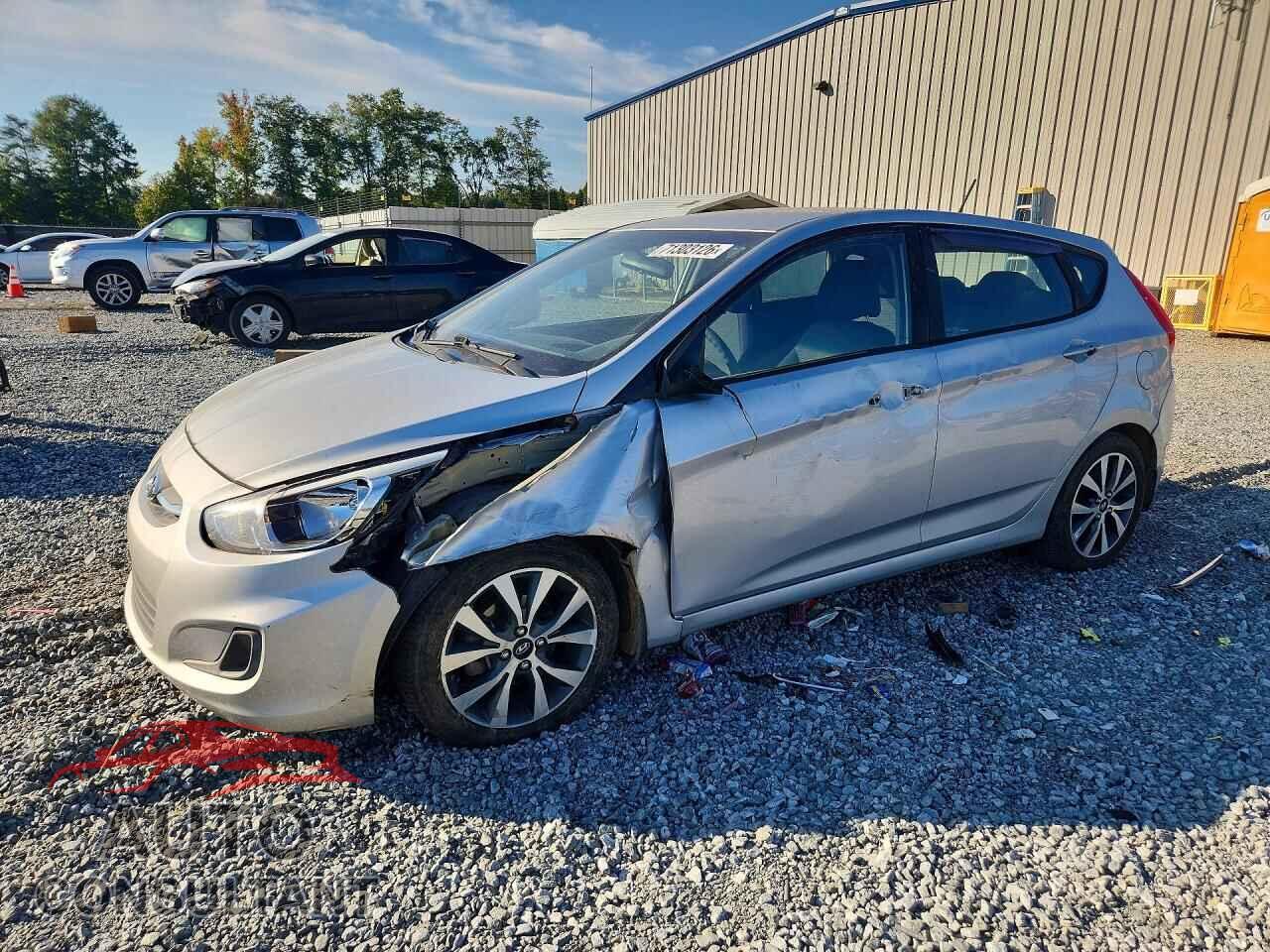 HYUNDAI ACCENT 2017 - KMHCT5AE9HU326651