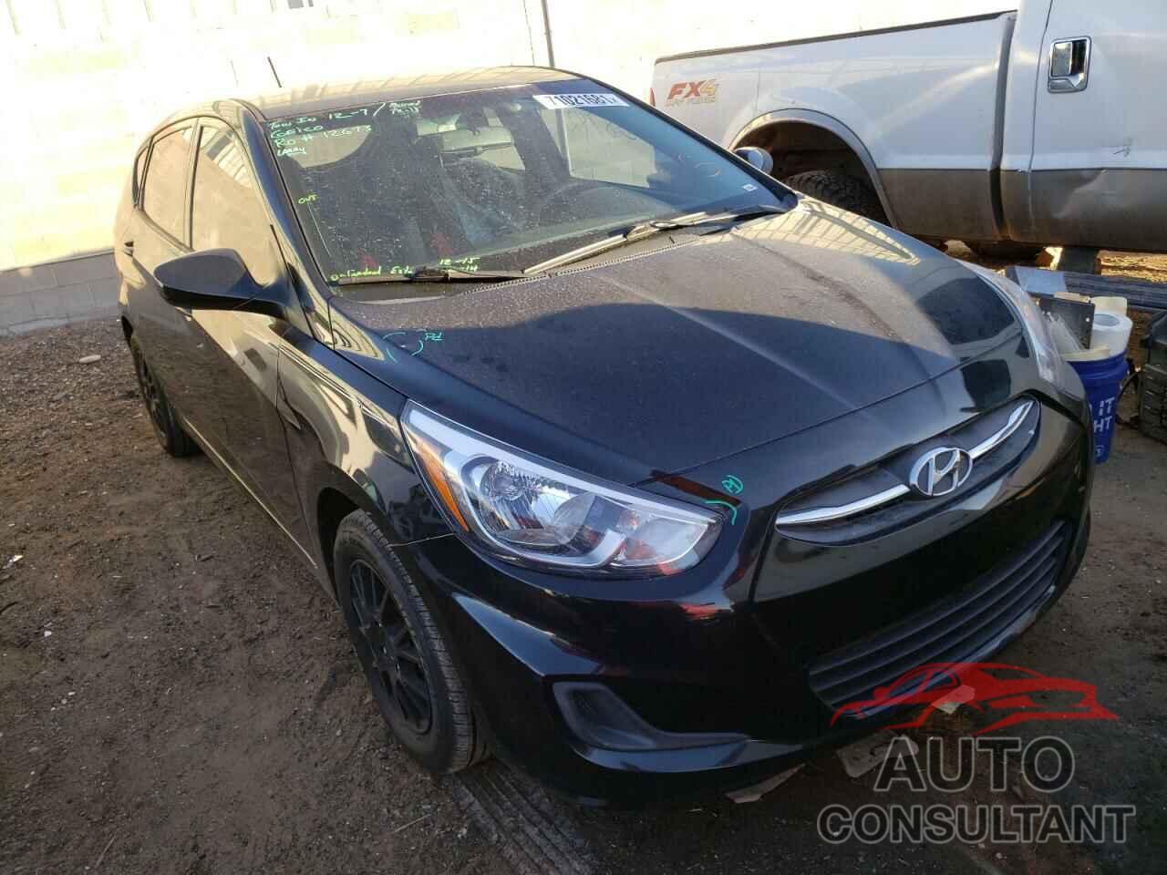HYUNDAI ACCENT 2016 - KMHCT5AE3GU265795