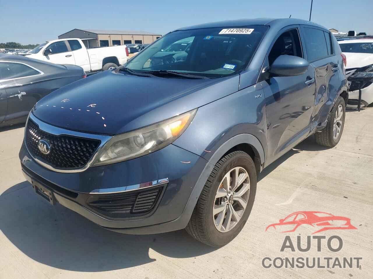 KIA SPORTAGE 2016 - KNDPBCAC8G7825966