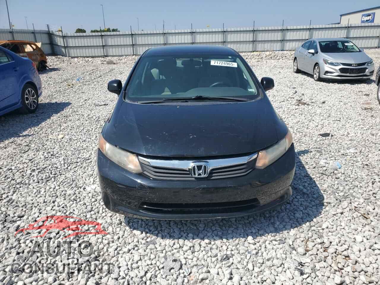 HONDA CIVIC 2012 - JHMFB2F51CS005637