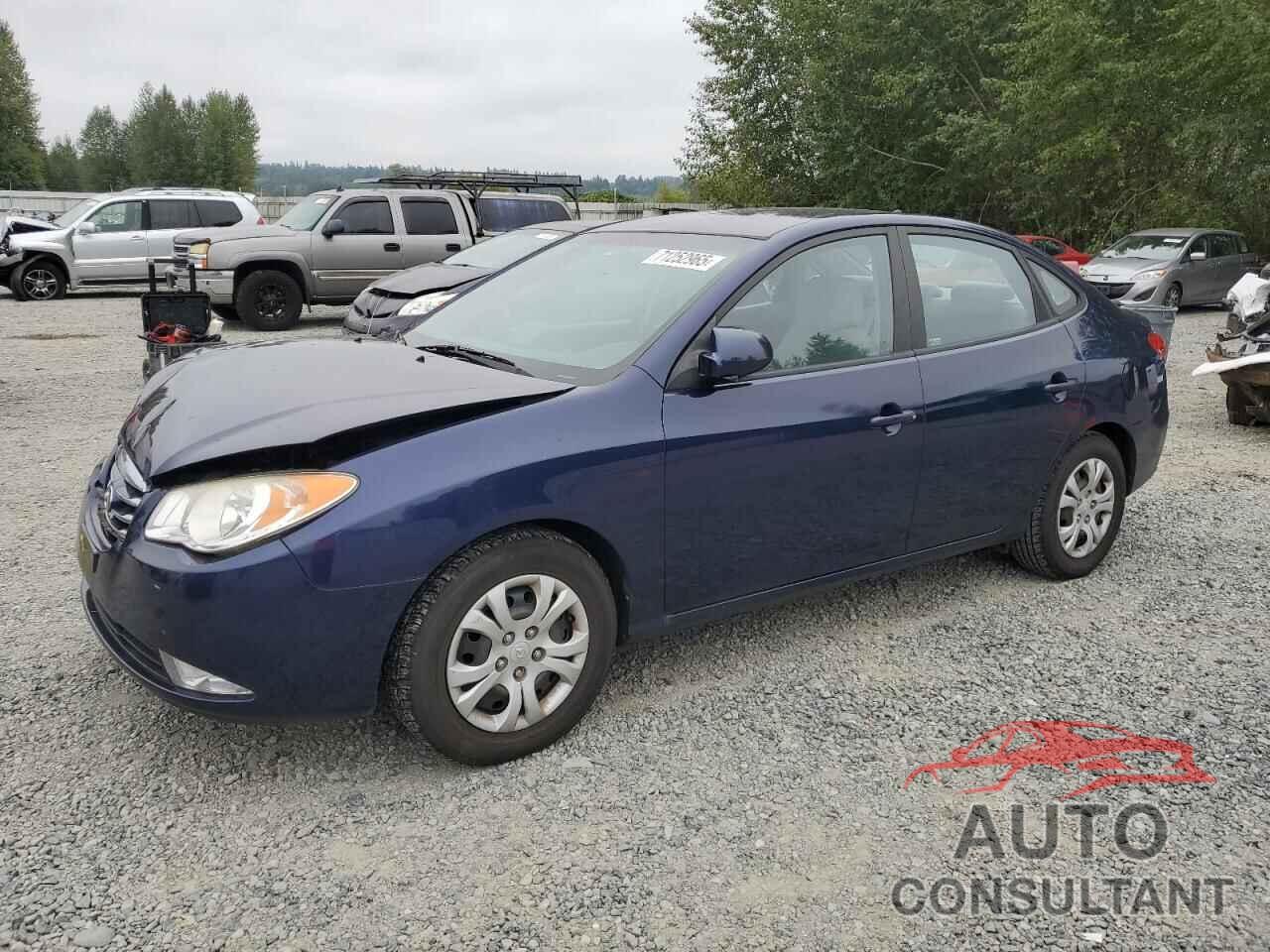 HYUNDAI ELANTRA 2010 - KMHDU4AD9AU940818