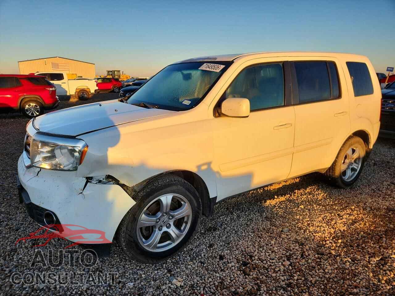 HONDA PILOT 2013 - 5FNYF3H58DB013136