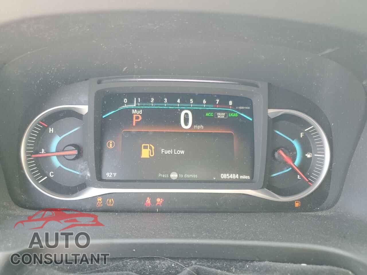 HONDA PILOT 2019 - 5FNYF6H40KB048159