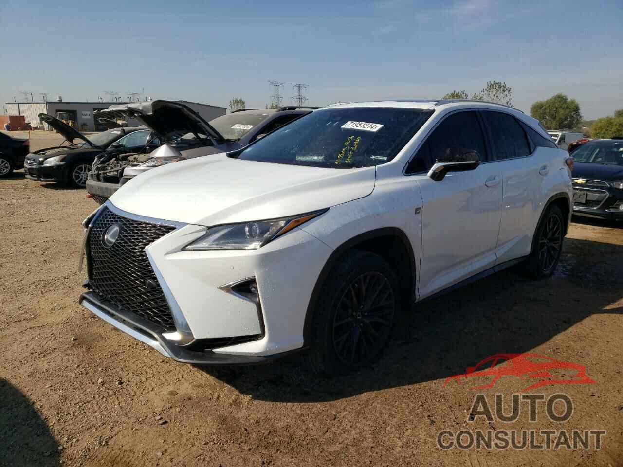 LEXUS RX350 2016 - 2T2BZMCA1GC041128