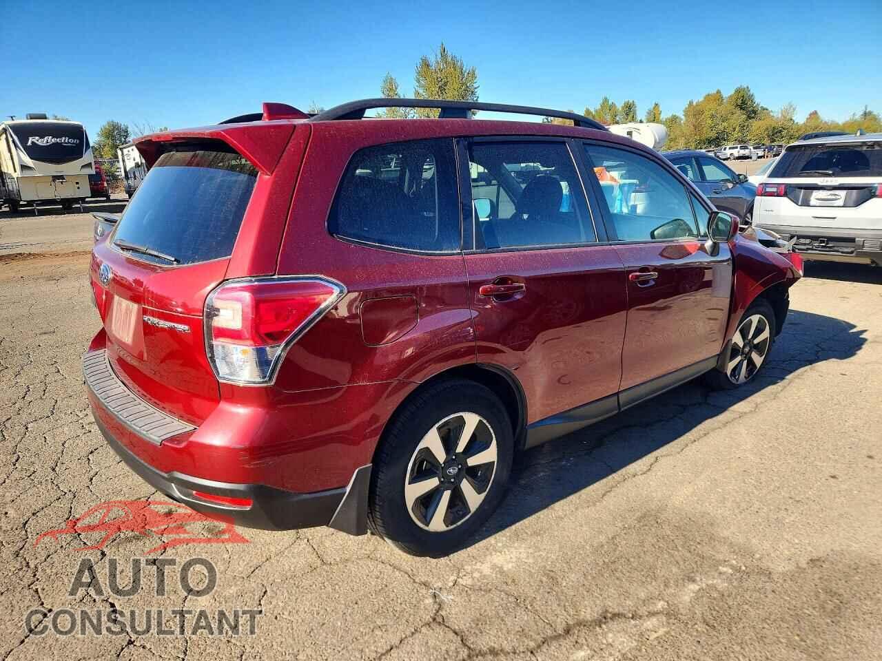 SUBARU FORESTER 2018 - JF2SJAGC2JH553149