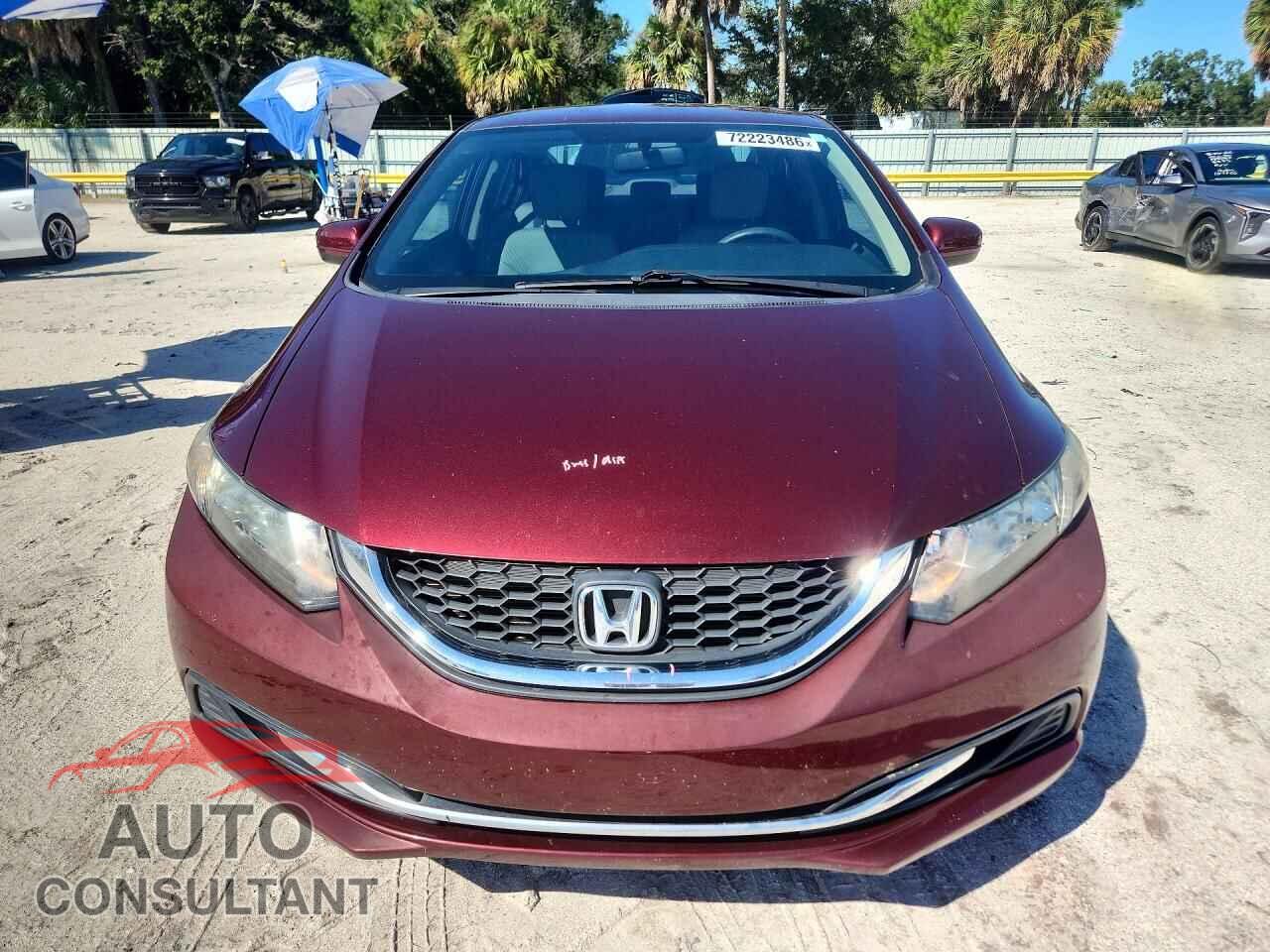 HONDA CIVIC 2014 - 19XFB2F52EE078670