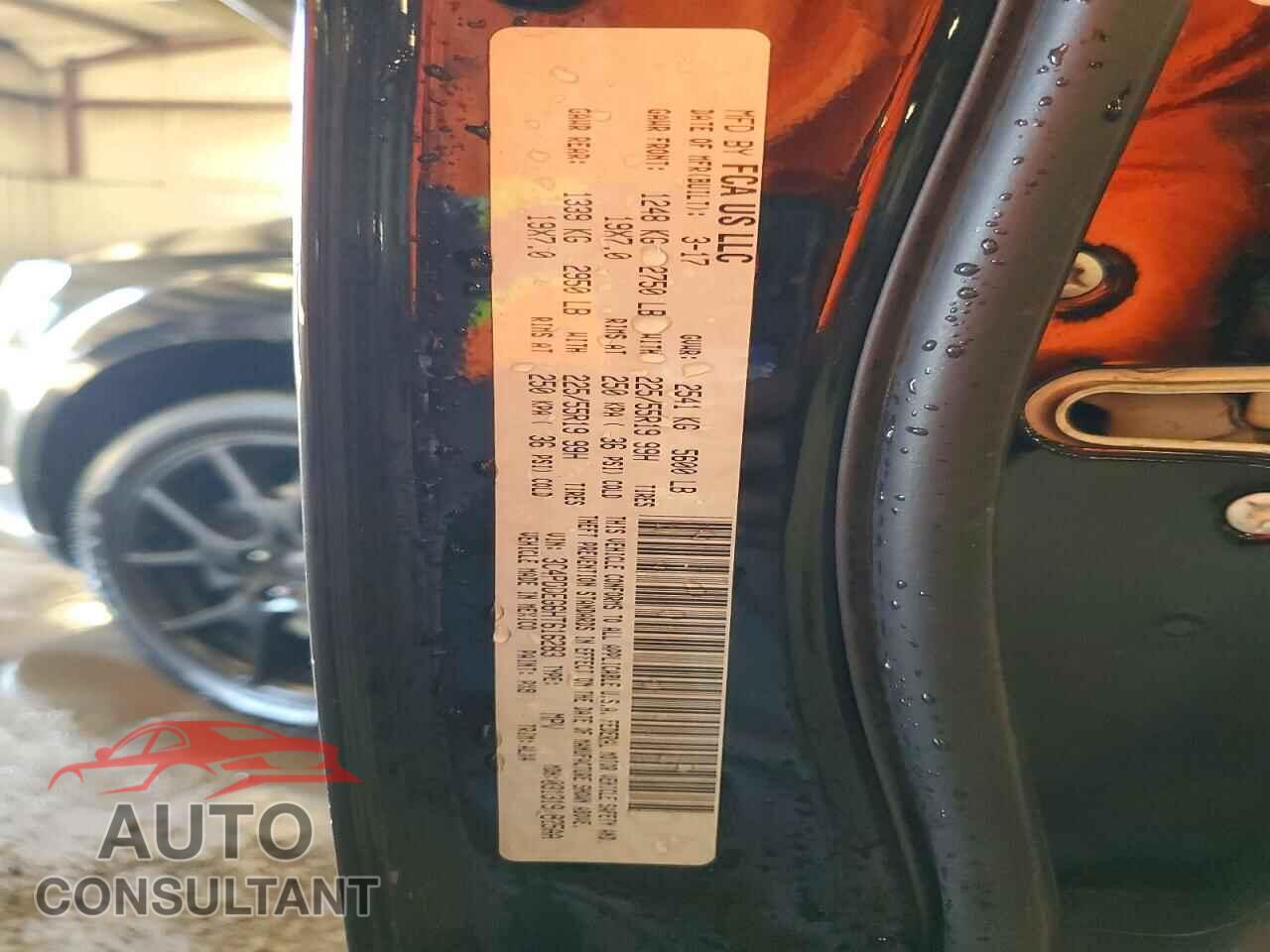 DODGE JOURNEY 2017 - 3C4PDDEG6HT616283