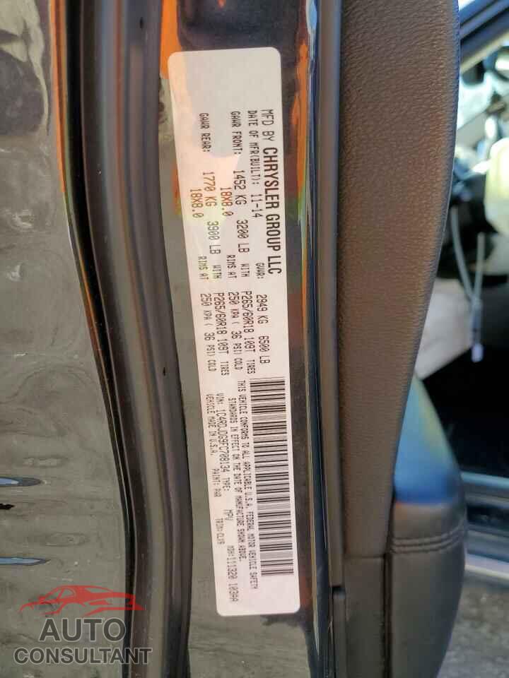 DODGE DURANGO 2015 - 1C4RDJDG9FC708134