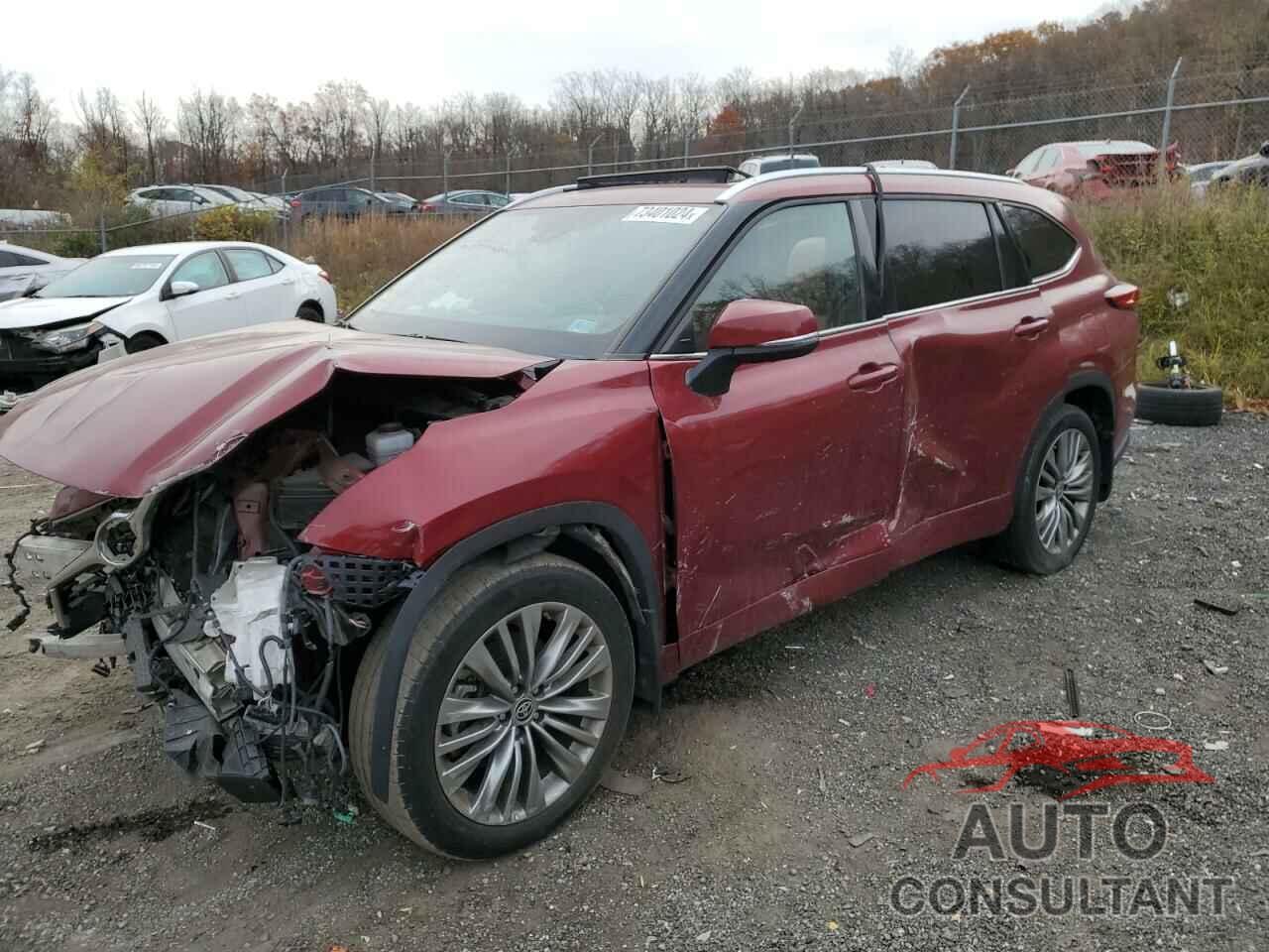 TOYOTA HIGHLANDER 2021 - 5TDFZRBH0MS069734