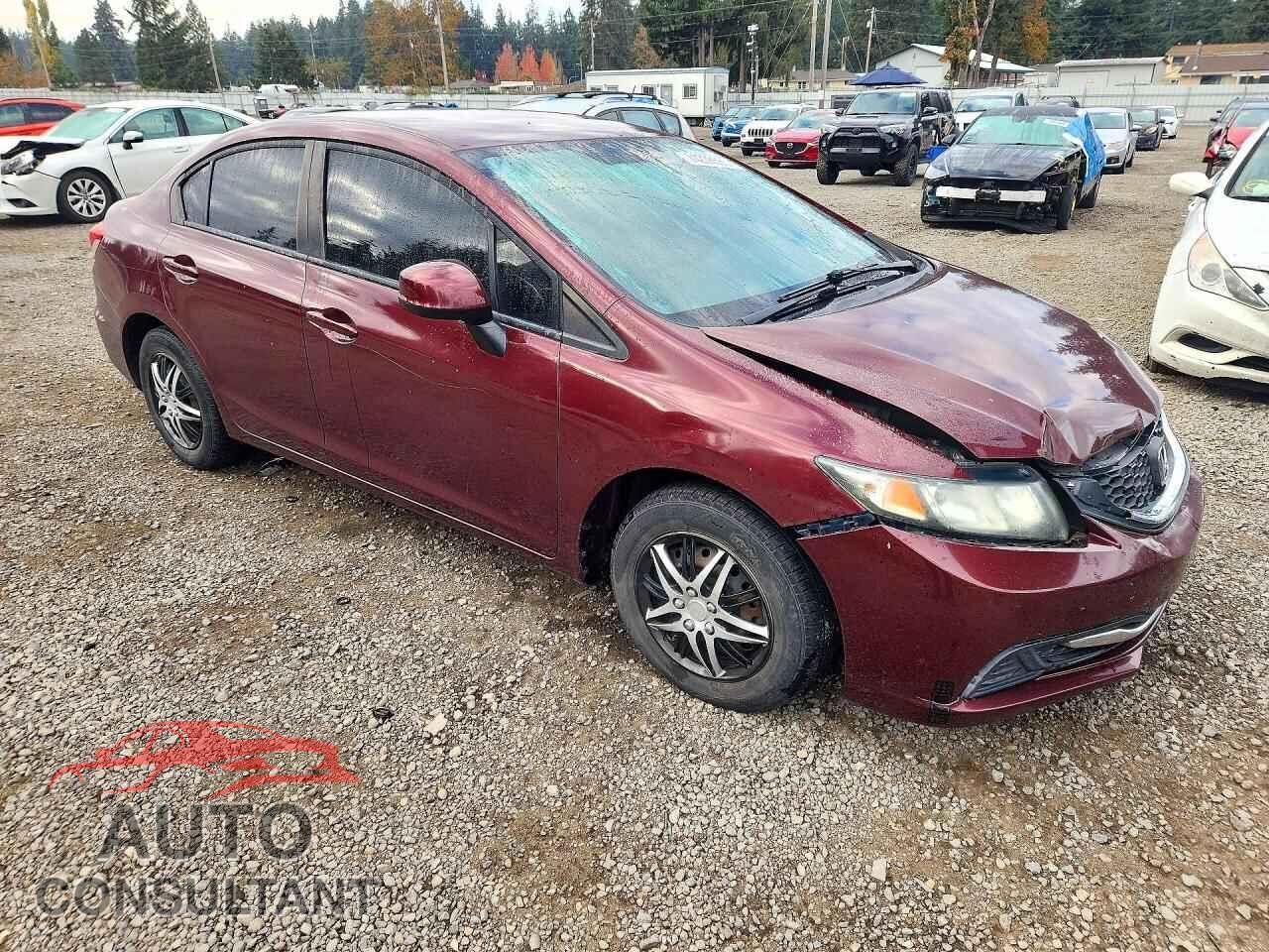 HONDA CIVIC 2013 - 2HGFB2F50DH525792