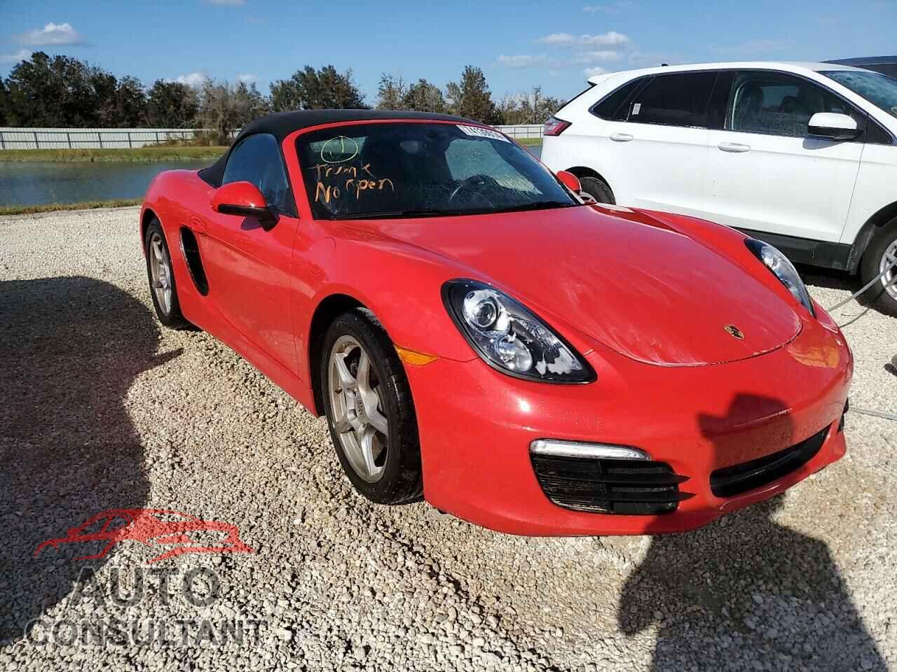 PORSCHE BOXSTER 2016 - WP0CA2A84GS120540