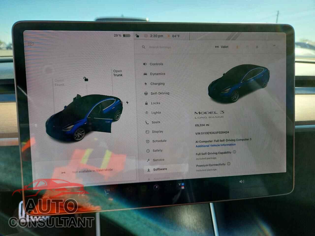 TESLA MODEL 3 2018 - 5YJ3E1EA2JF028424