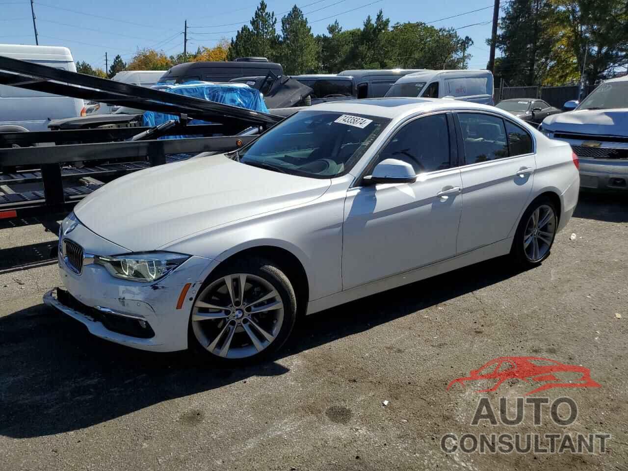 BMW 3 SERIES 2018 - WBA8D9G56JNU68958