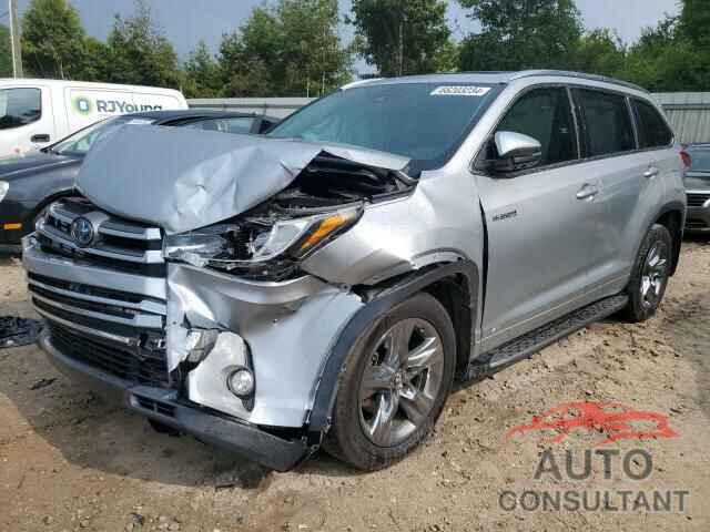 TOYOTA HIGHLANDER 2018 - 5TDDGRFH1JS049950