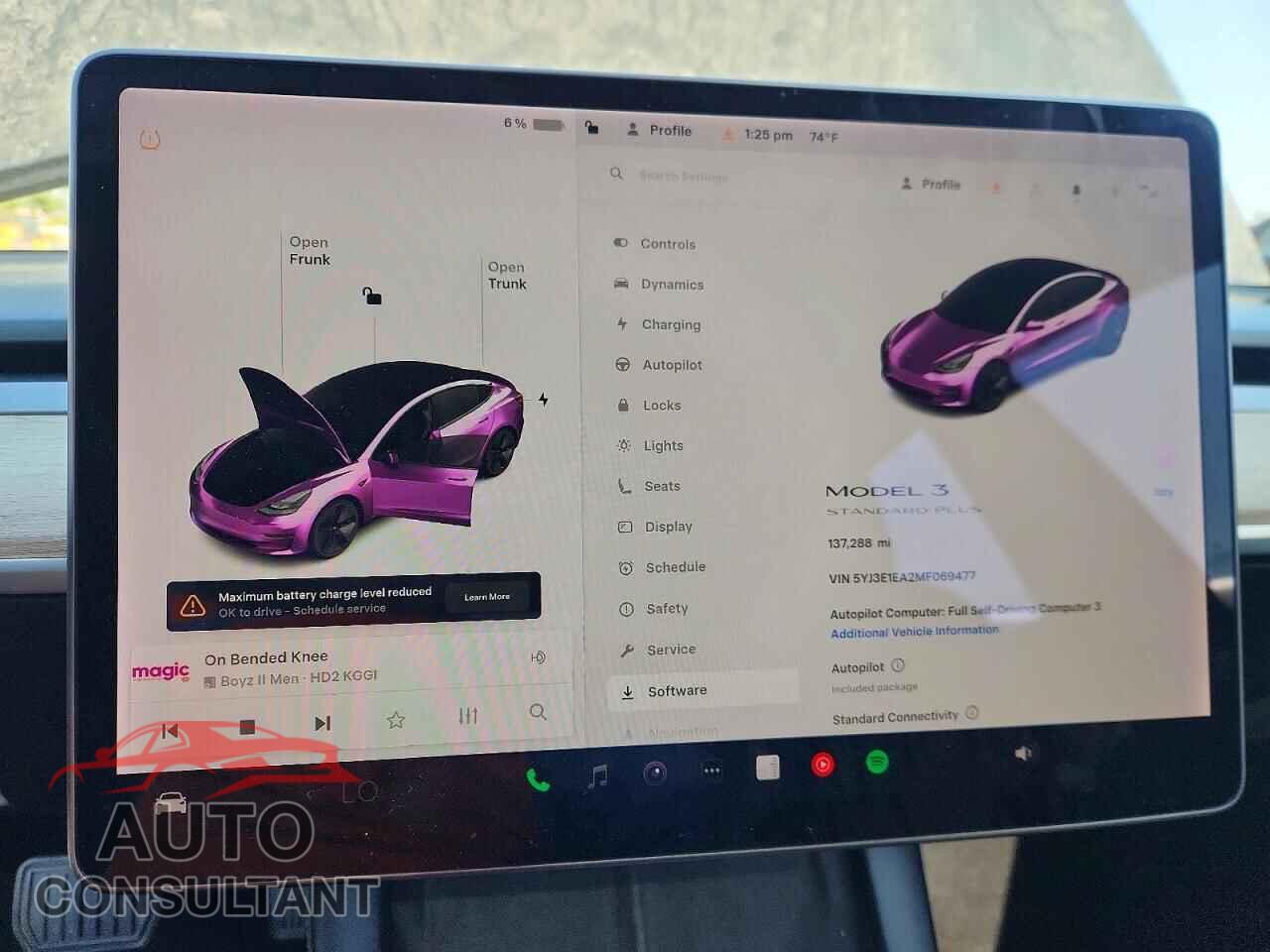 TESLA MODEL 3 2021 - 5YJ3E1EA2MF069477